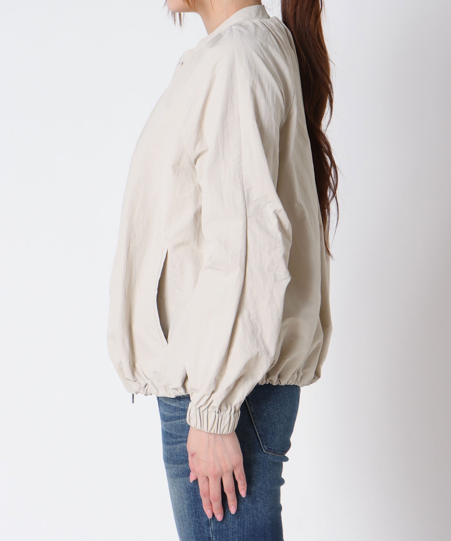 シャカナイロンブルゾン