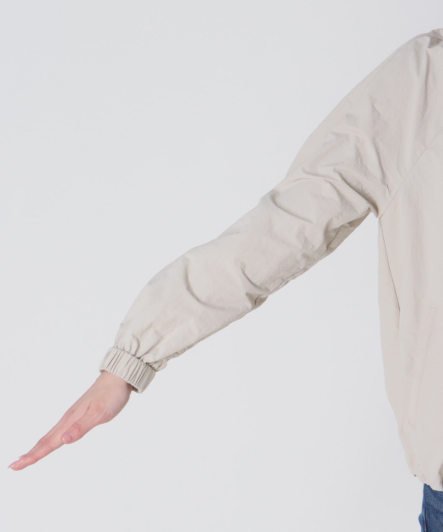 シャカナイロンブルゾン