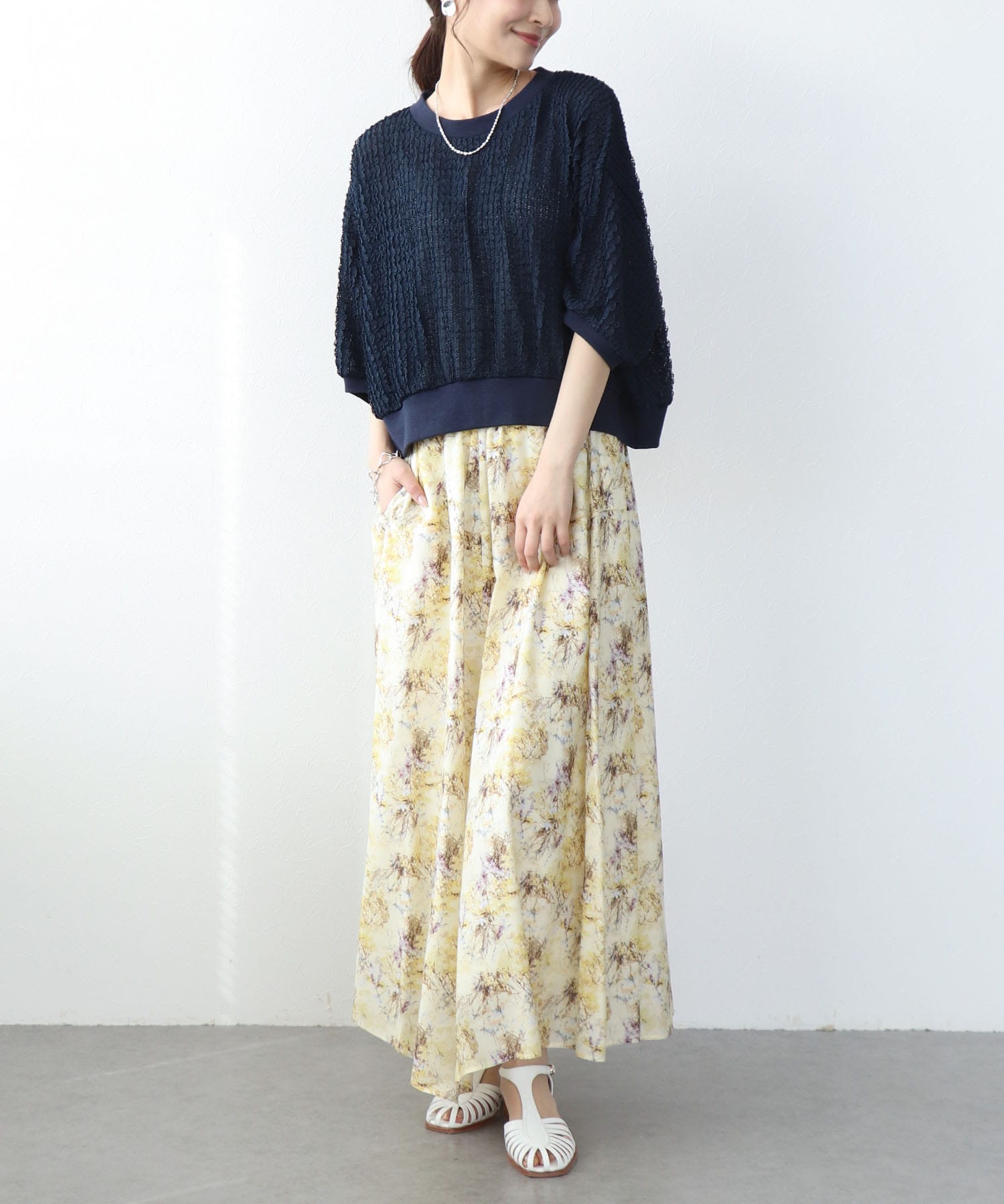 ラッセルレースリラックストップス