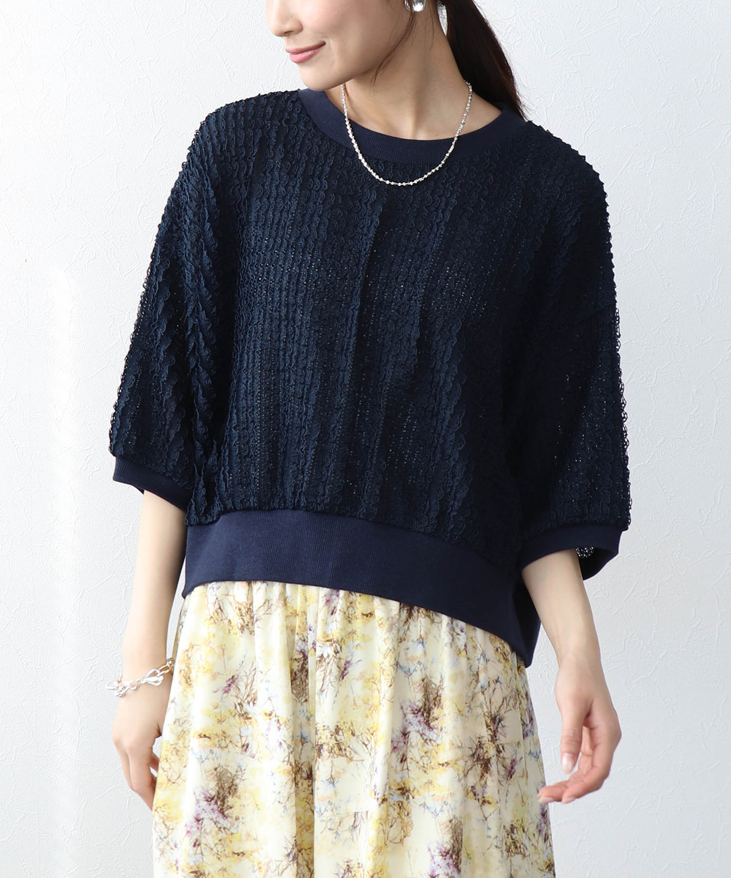 ラッセルレースリラックストップス