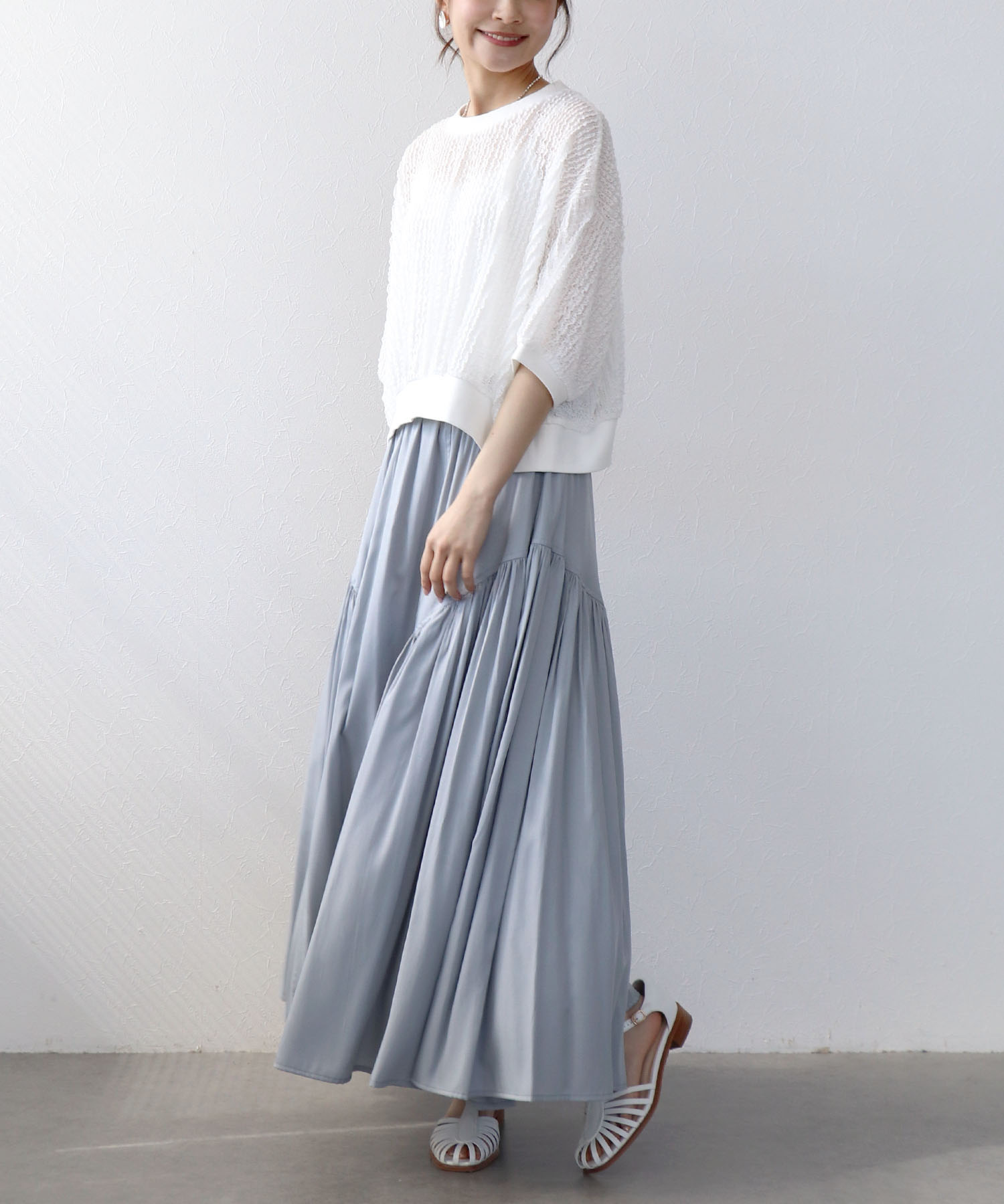 ラッセルレースリラックストップス