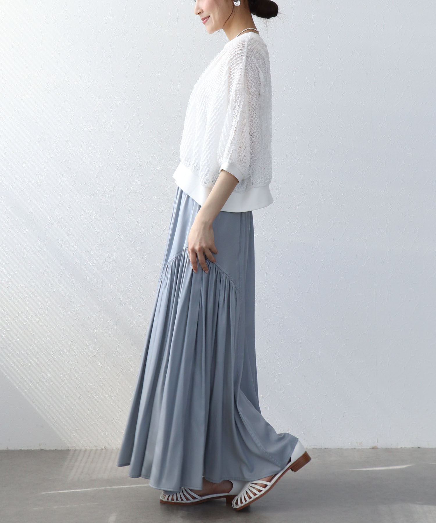 ラッセルレースリラックストップス