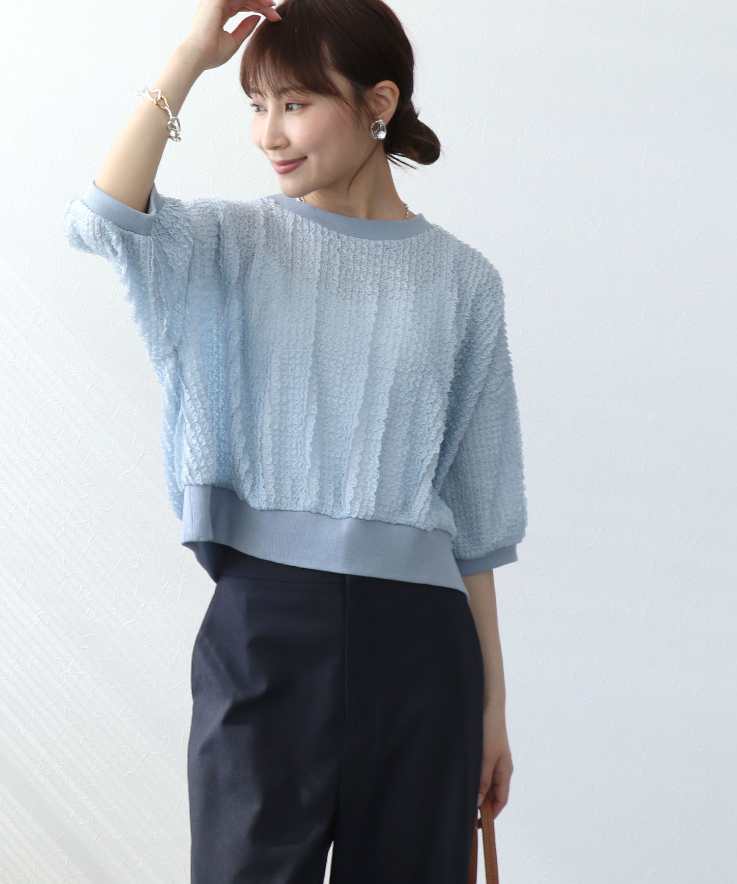 ラッセルレースリラックストップス