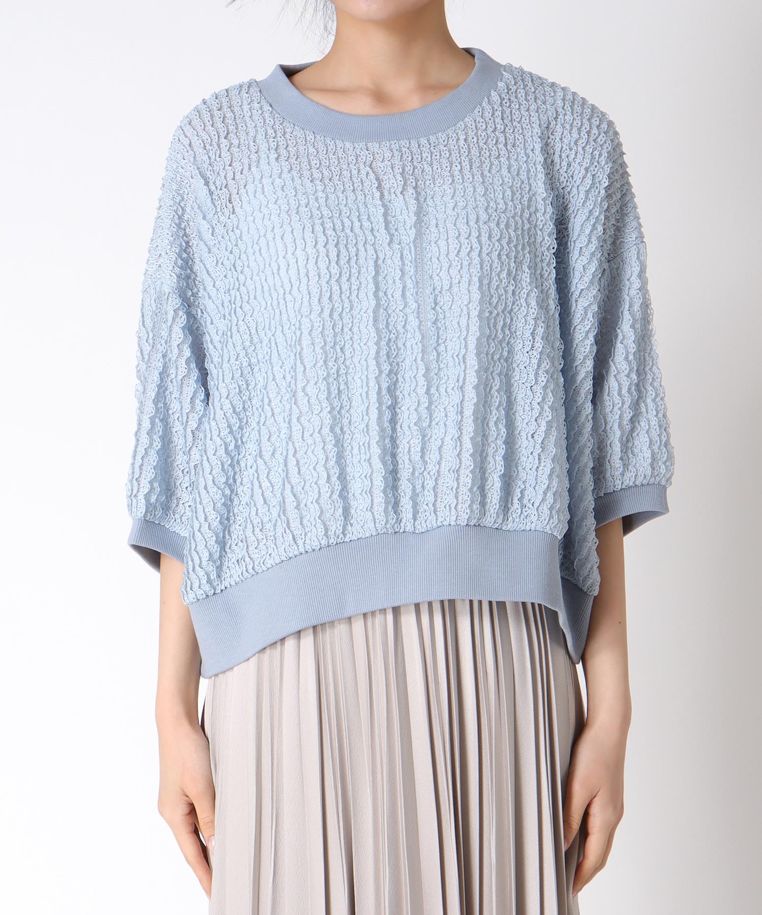 ラッセルレースリラックストップス