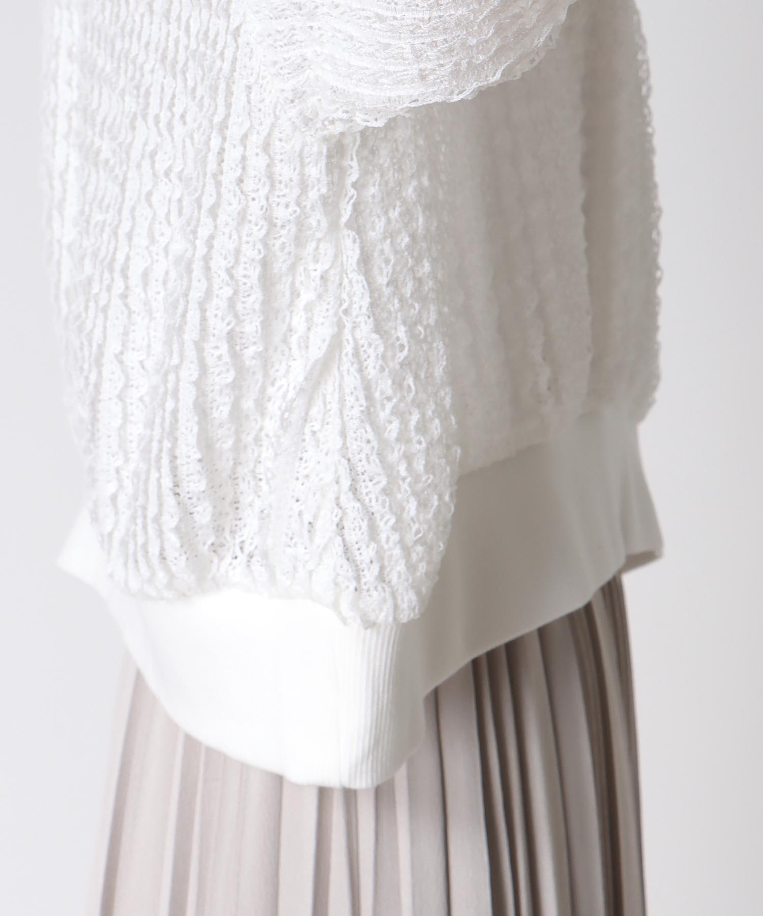 ラッセルレースリラックストップス