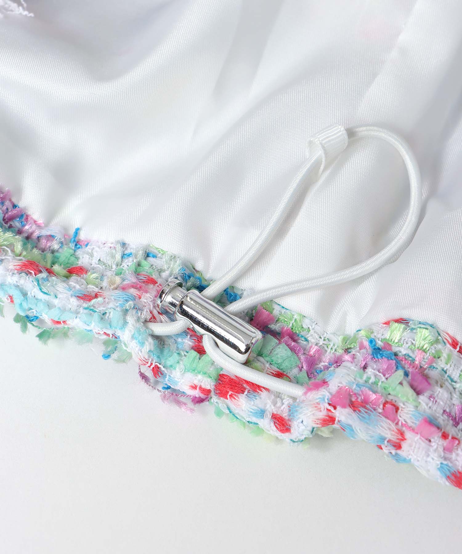 ツィードボリュームスリーブブルゾン