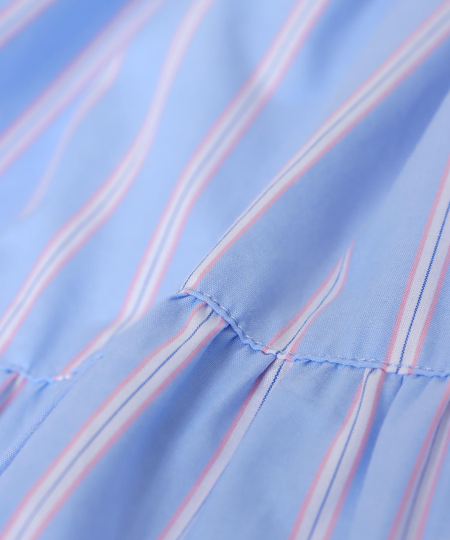 ストライプティアードワンピース