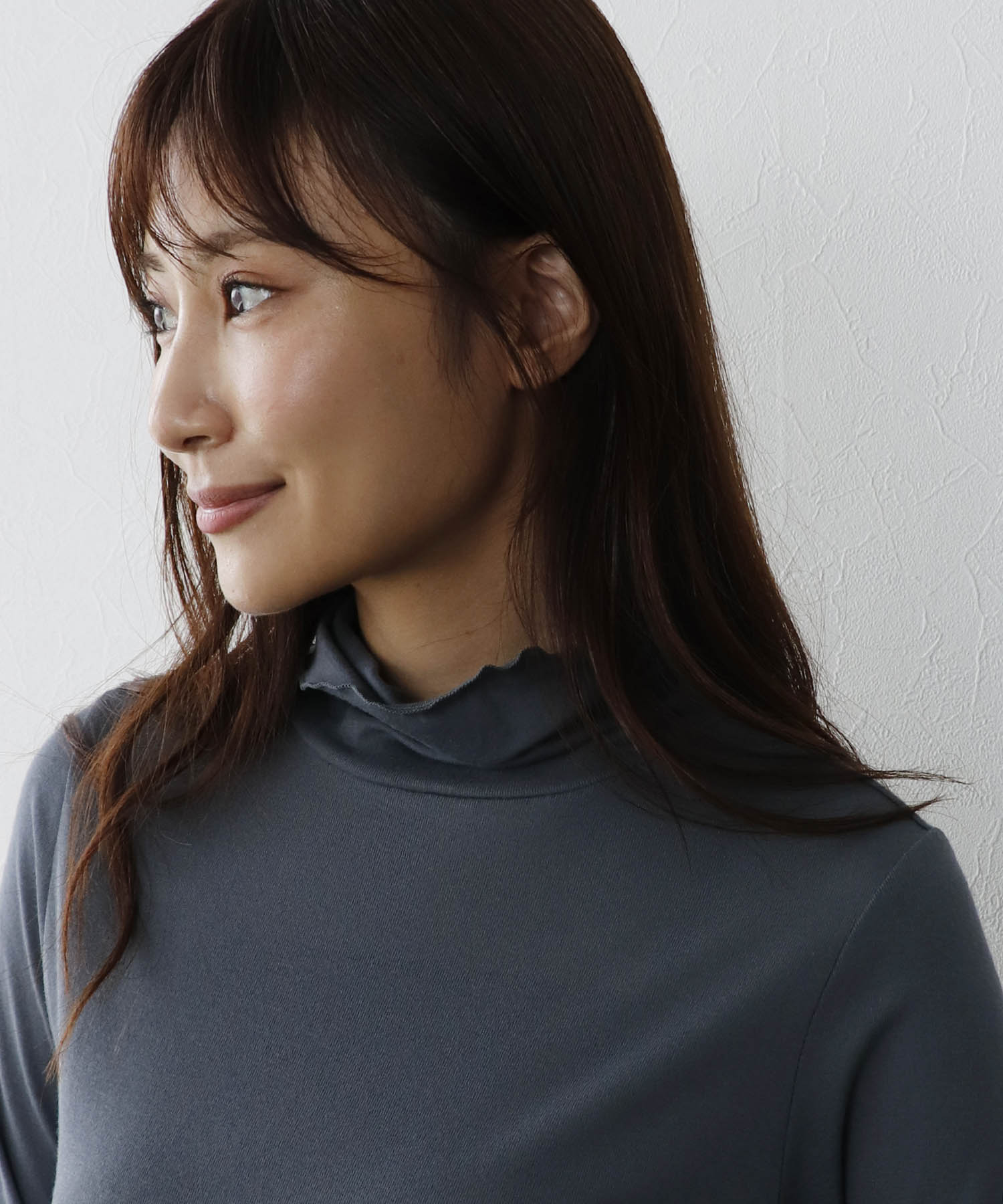 ベアフライスふんわりタートルネックニット
