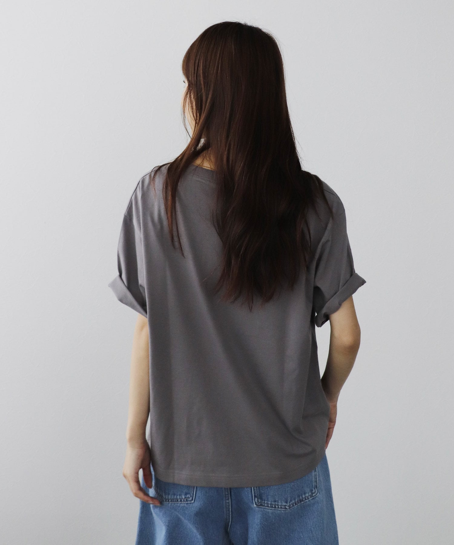 猫フォトプリントＴシャツ