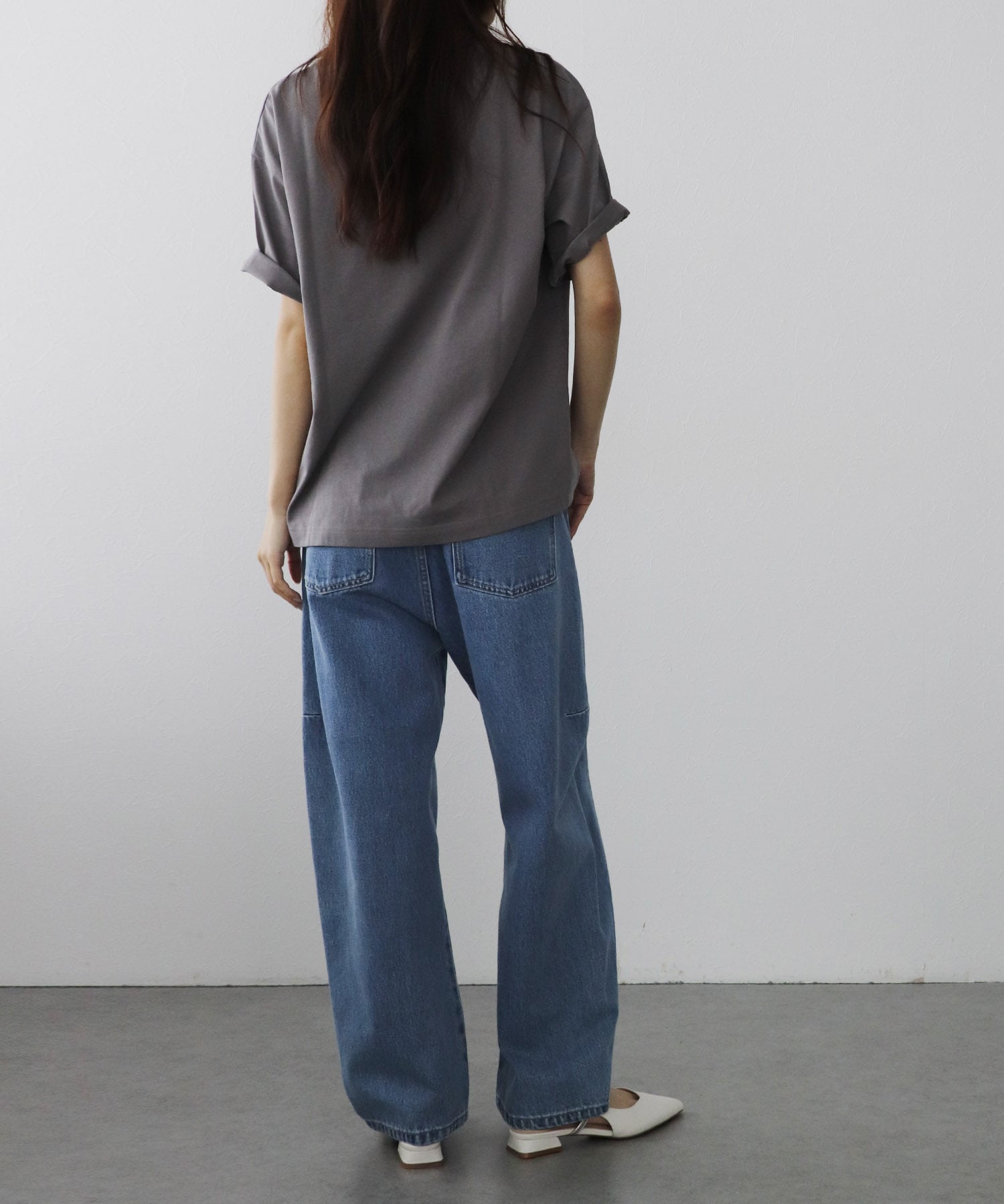 猫フォトプリントＴシャツ