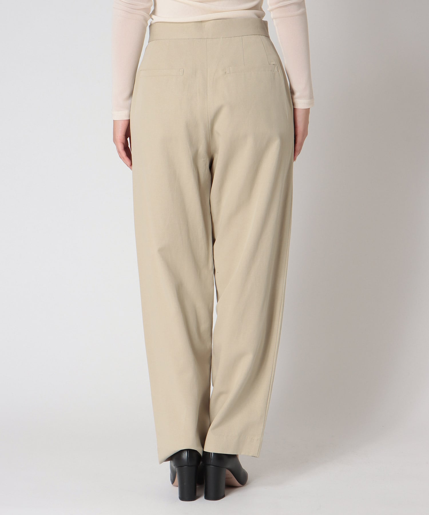 とろみツイルアシメタックパンツ