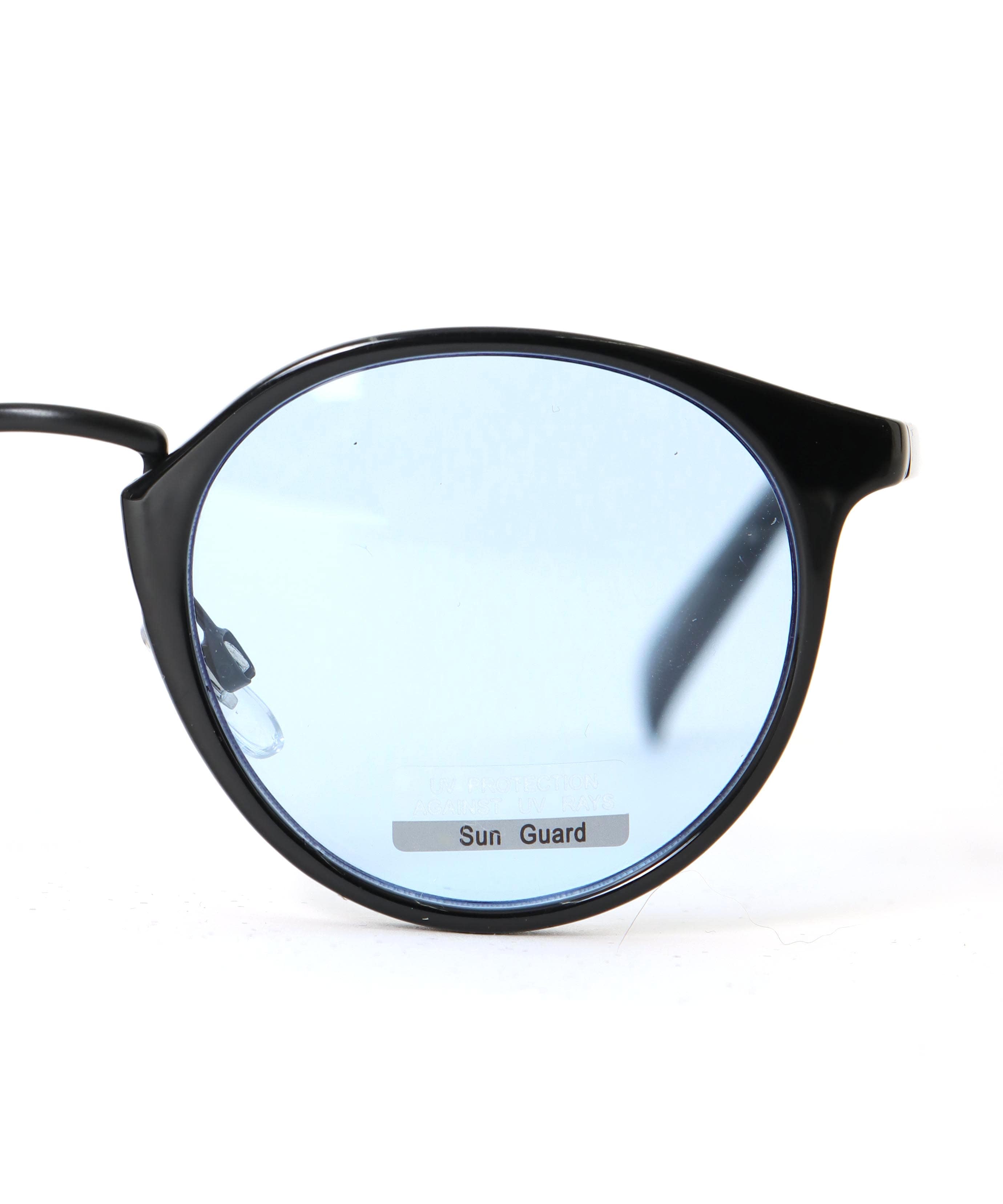 ボストンシェイプサングラス《紫外線透過率1%未満》