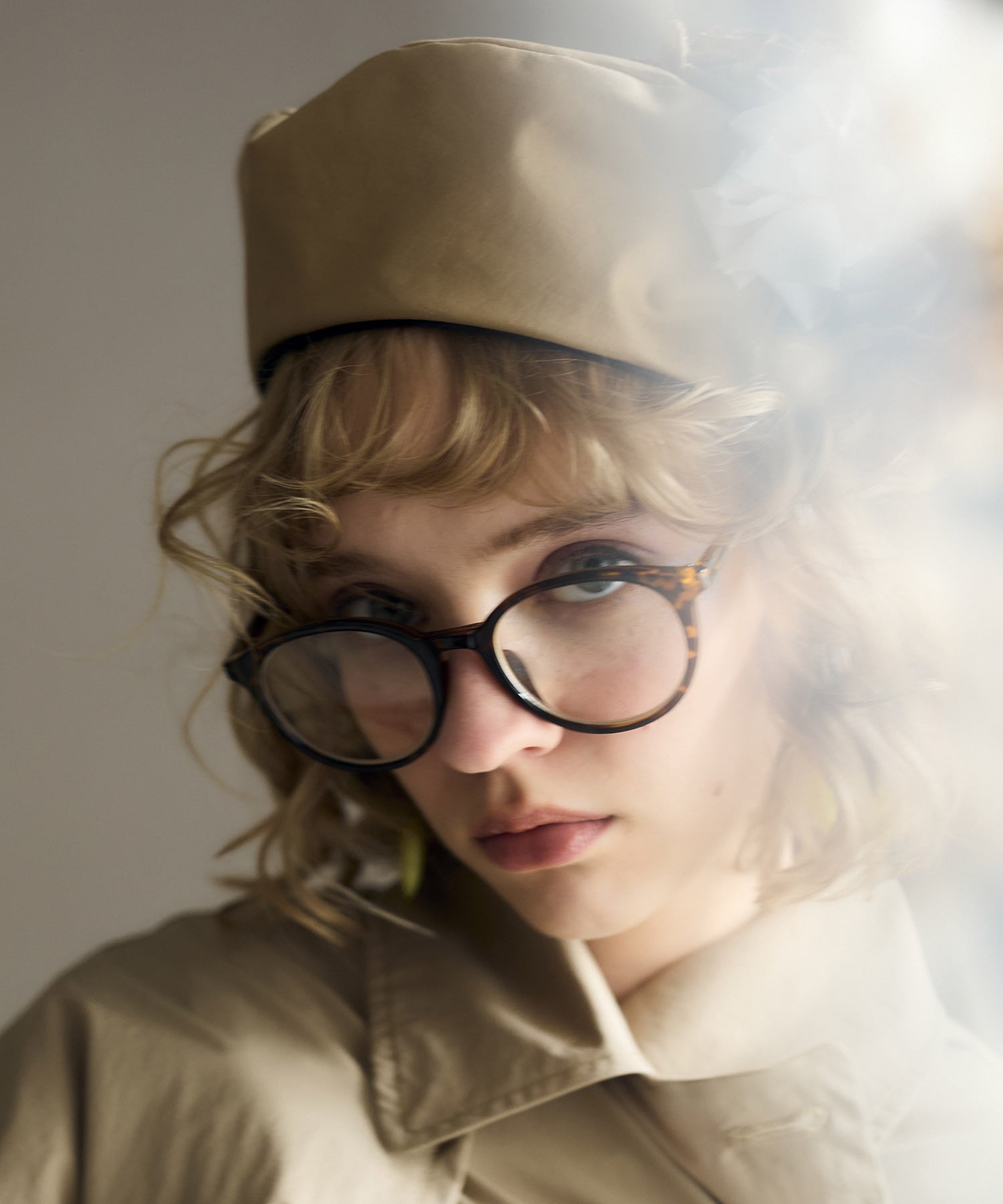 シンプルクリアサングラス《紫外線透過率1%未満》