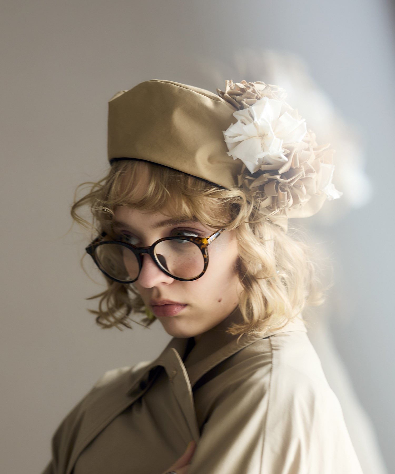 シンプルクリアサングラス《紫外線透過率1%未満》