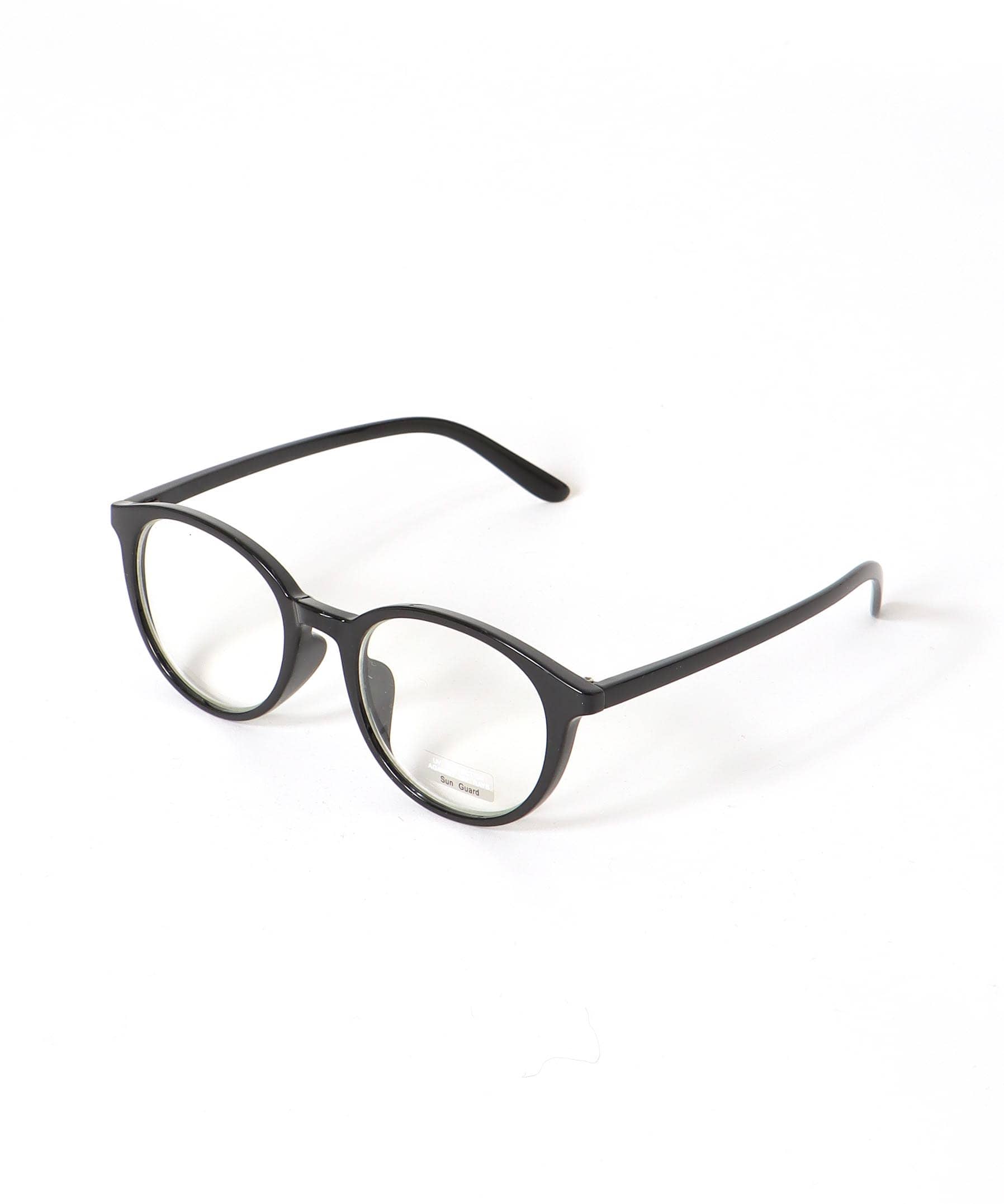 シンプルクリアサングラス《紫外線透過率1%未満》