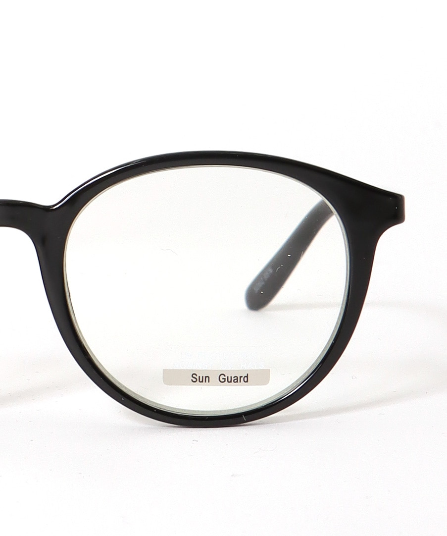 シンプルクリアサングラス《紫外線透過率1%未満》