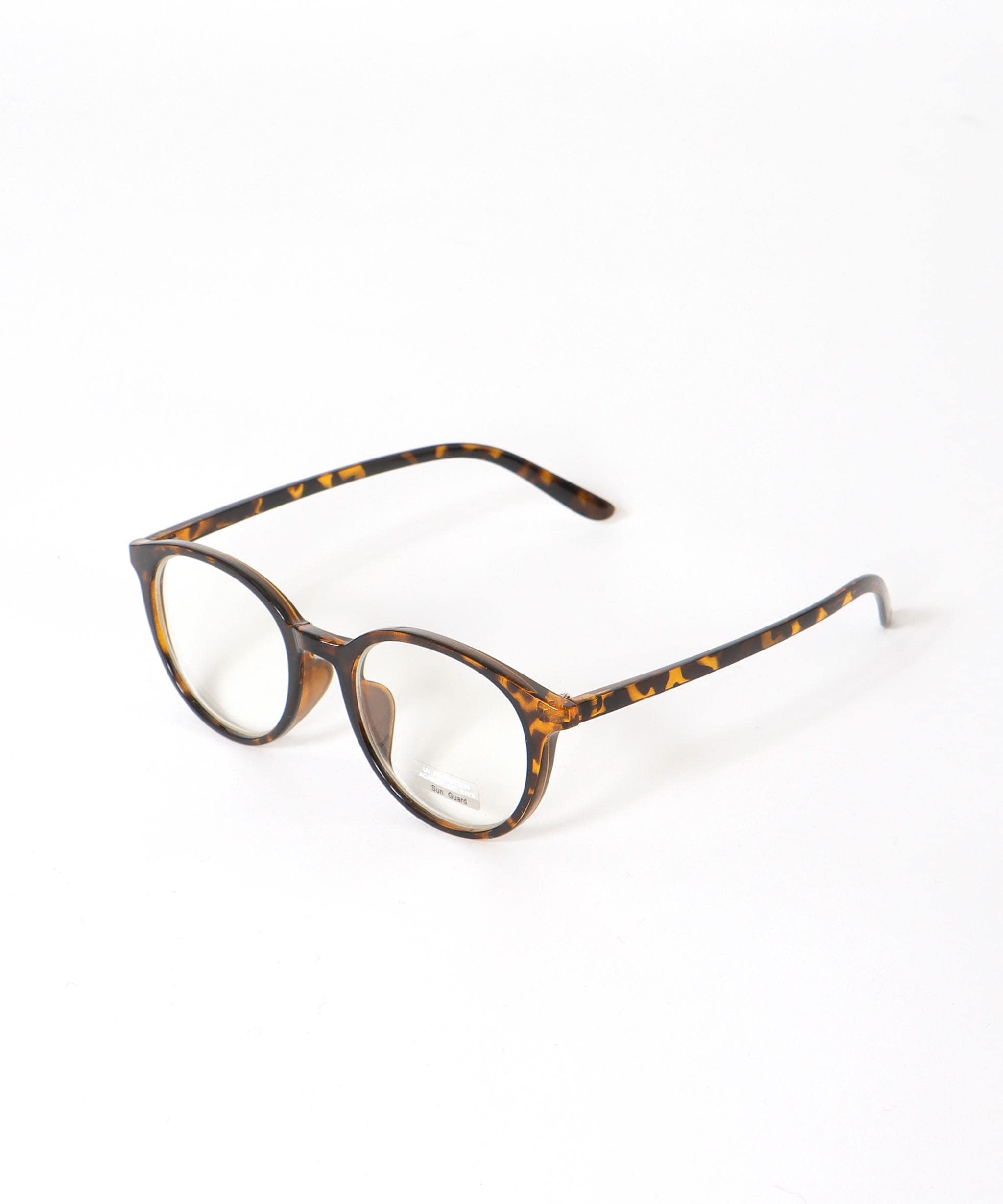 シンプルクリアサングラス《紫外線透過率1%未満》