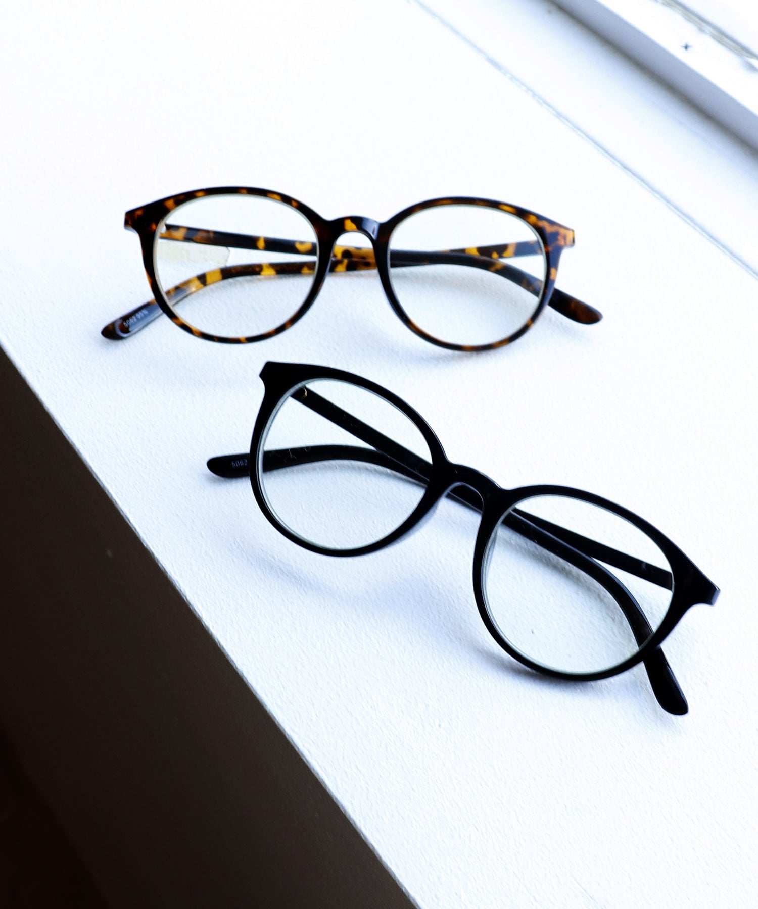 シンプルクリアサングラス《紫外線透過率1%未満》