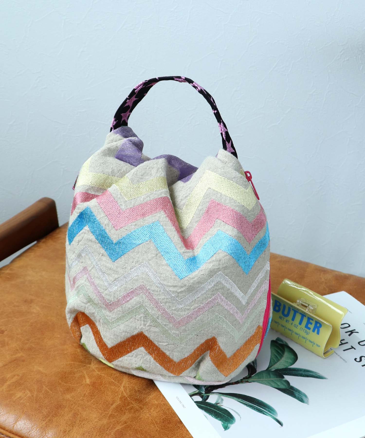 《期間限定WEB予約》ULOCO 刺繍キンチャックバッグ2026