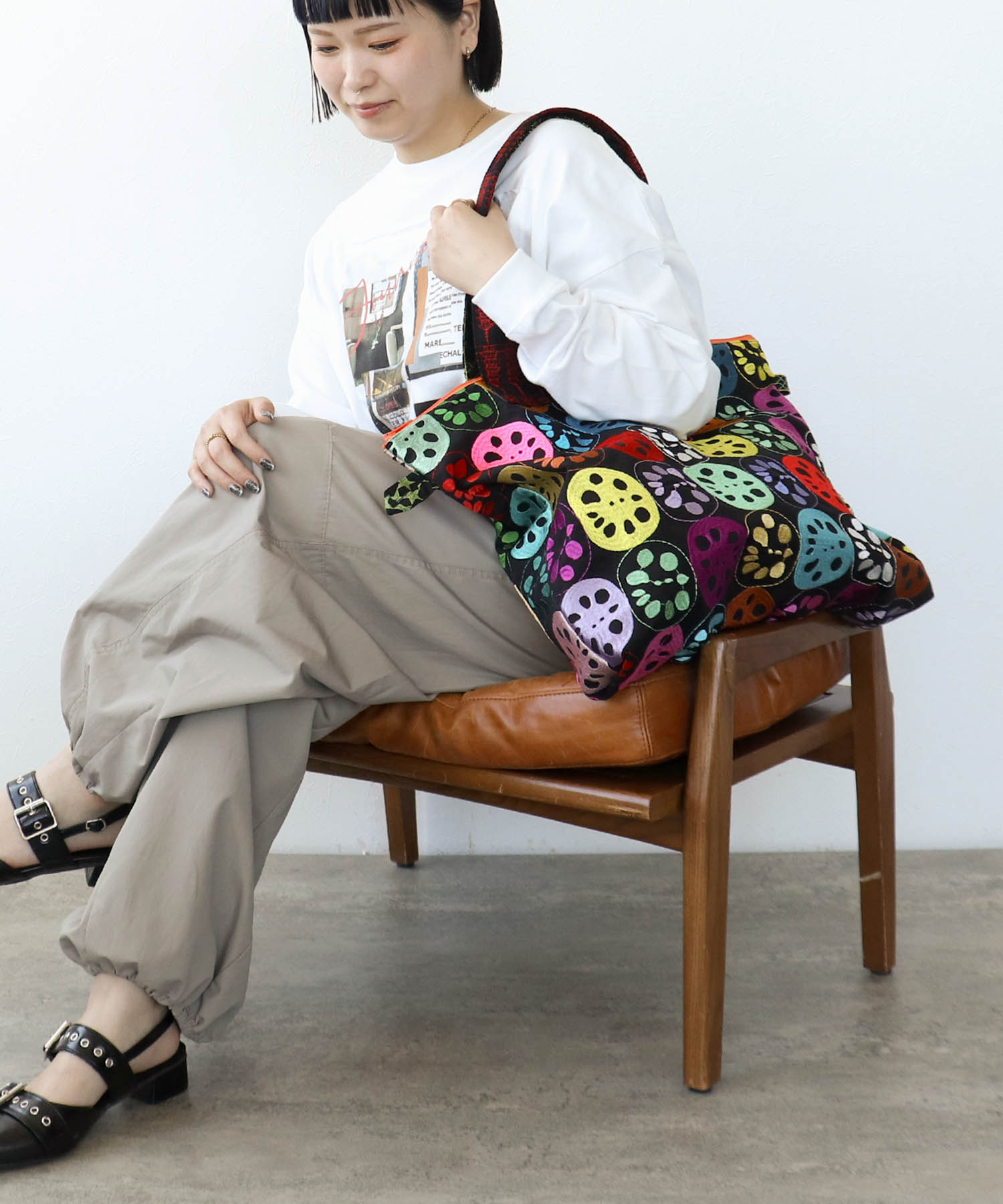 《期間限定WEB予約》ULOCO 刺繍デカトートバッグ2026