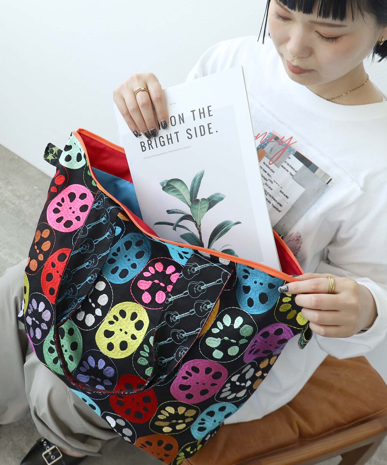 《期間限定WEB予約》ULOCO 刺繍デカトートバッグ2026