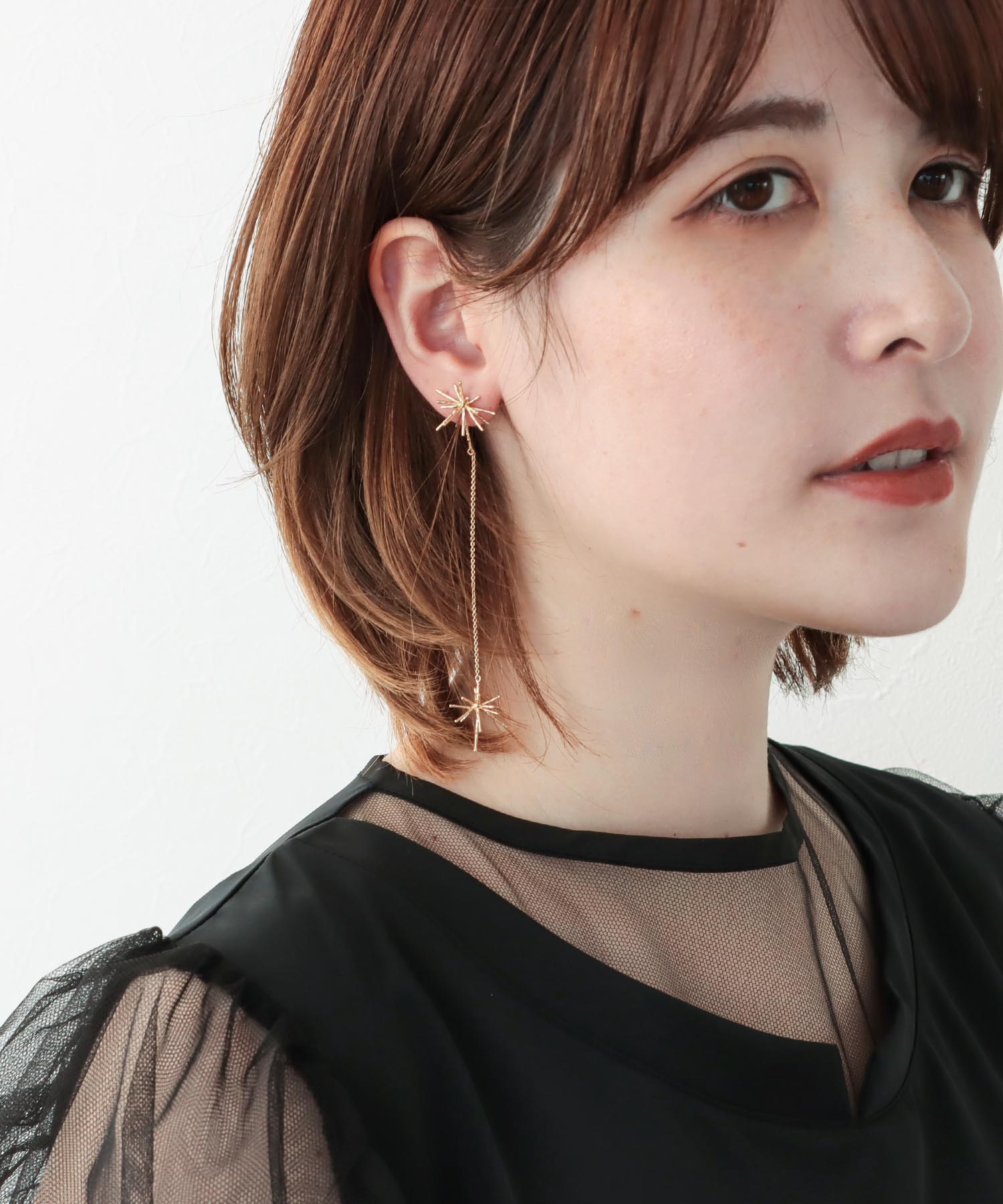 LIMITED NUMBER / リミテッドナンバー】スターロングピアス | AND ON