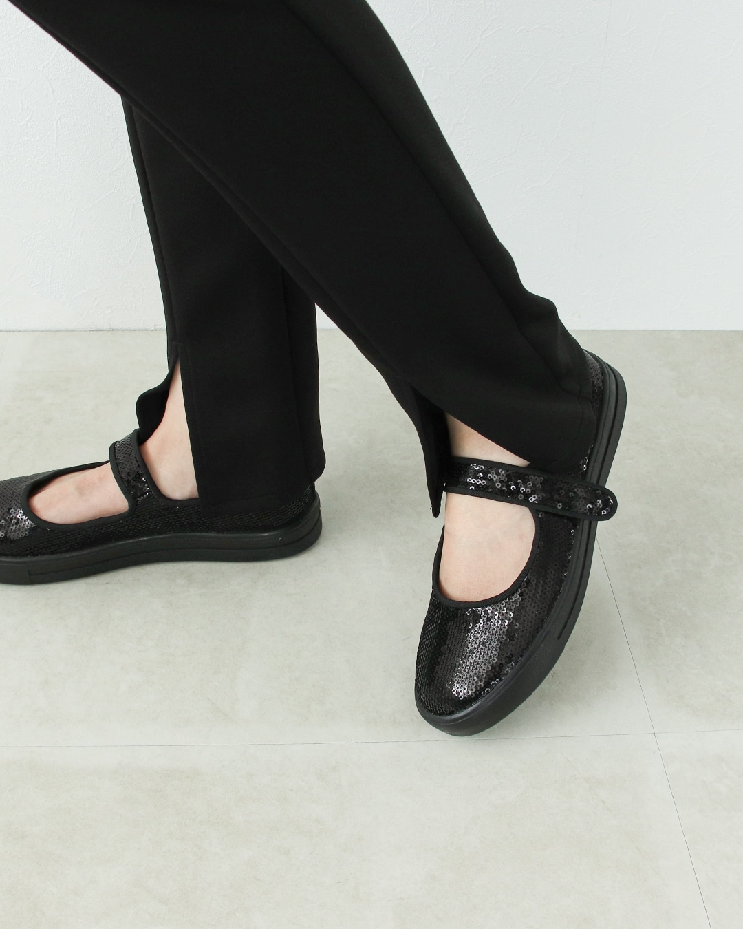 Casselini キャセリーニ スパンコールバレエシューズ On Jione Store アンドオン ジオン商事公式オンラインストア