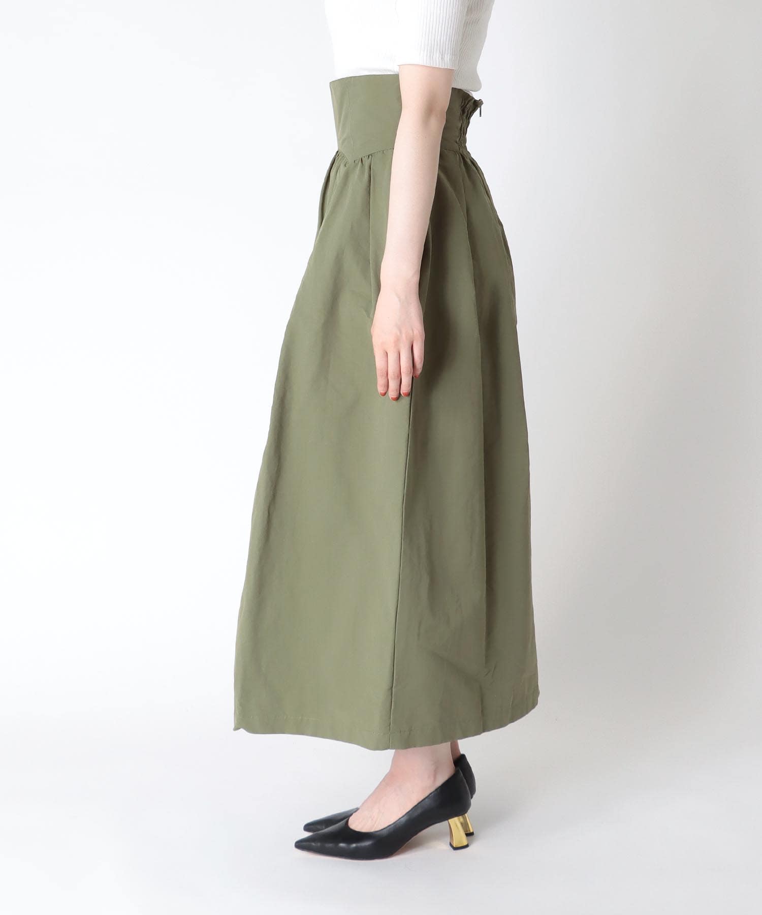 ボリュームハイウエストスカート | AND ON JIONE STORE(アンドオン