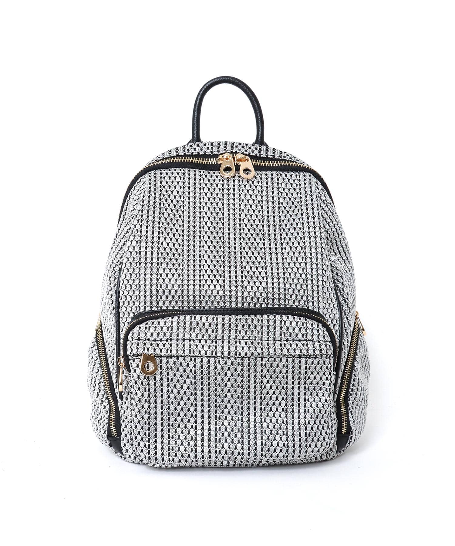 牛革×Wコードメッシュリュック | AND ON JIONE STORE(アンドオン