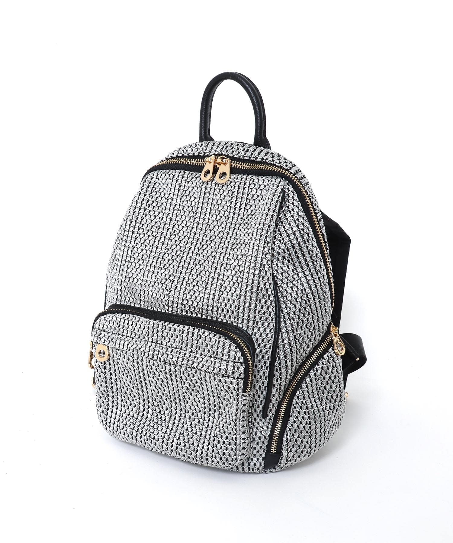 牛革×Wコードメッシュリュック | AND ON JIONE STORE(アンドオン