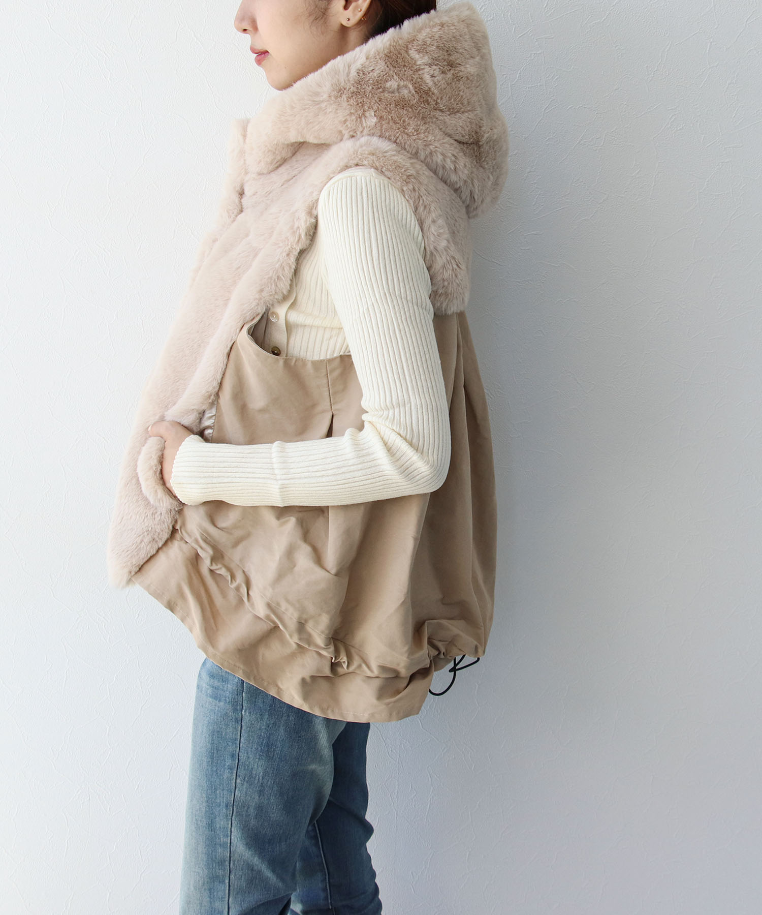 ファードッキングベスト | AND ON JIONE STORE(アンドオン)ジオン