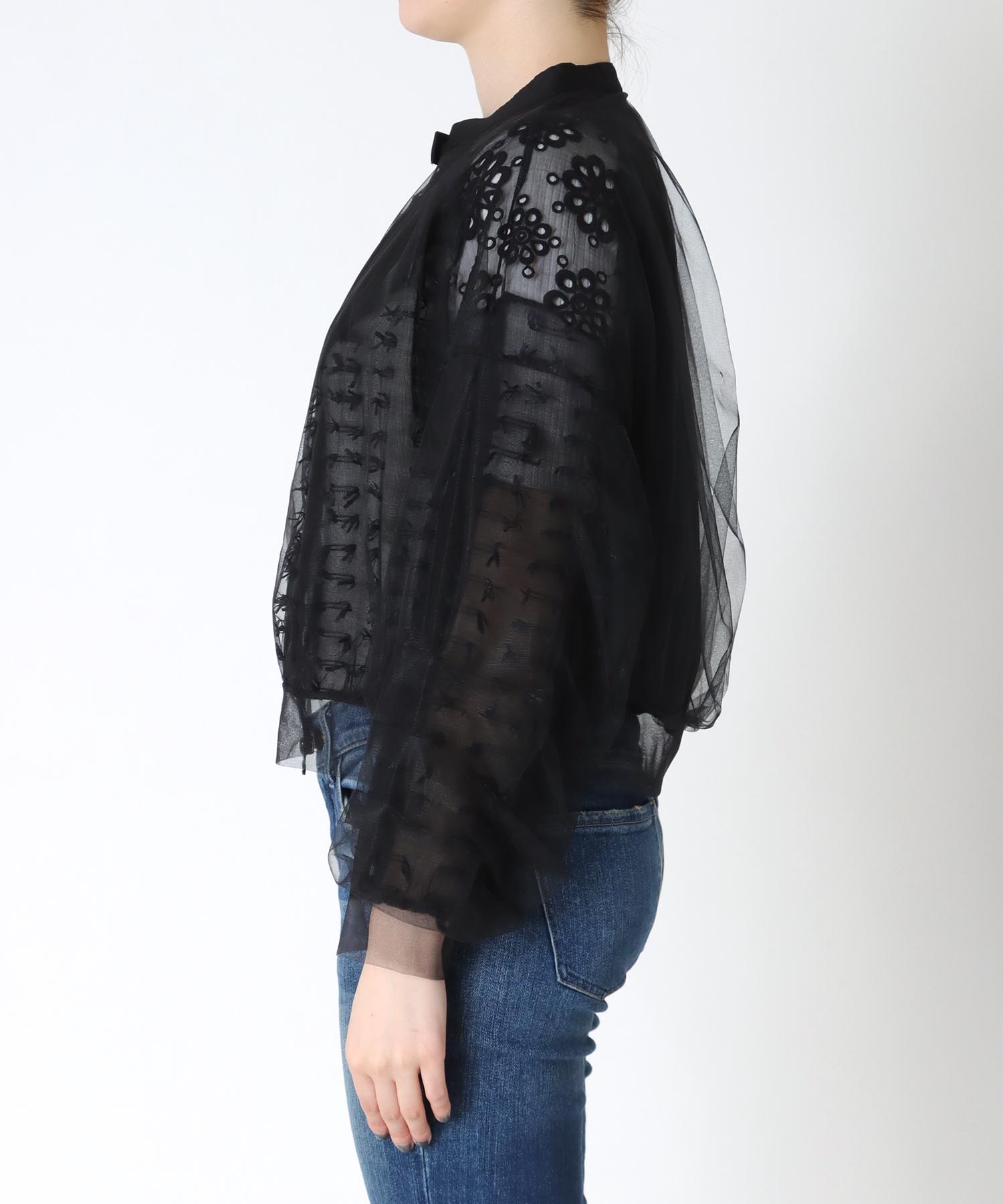 MIXシアーチュールブルゾン