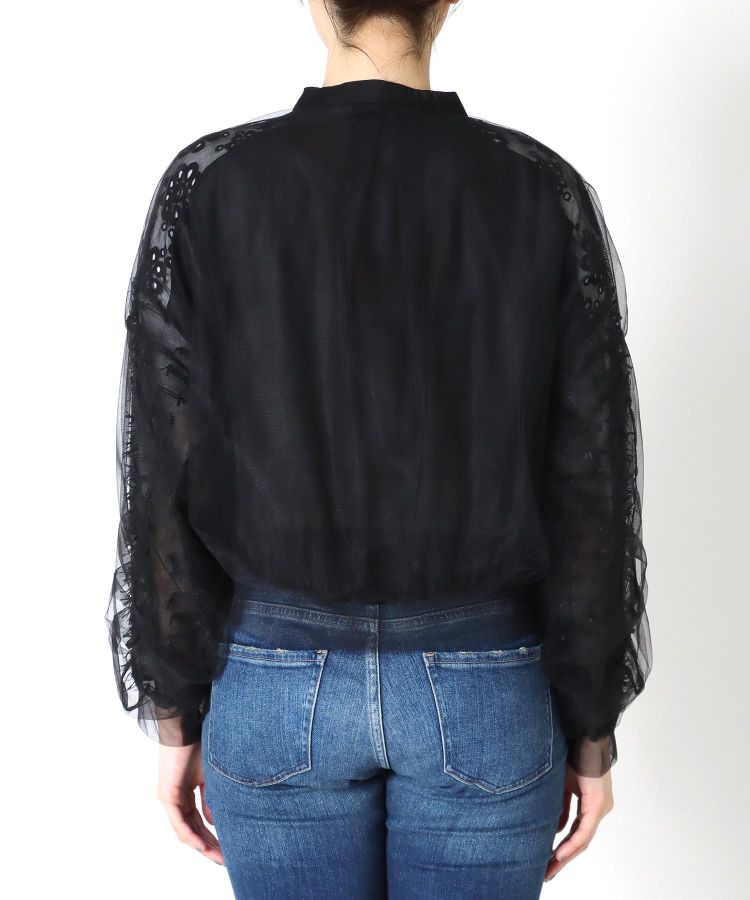 MIXシアーチュールブルゾン