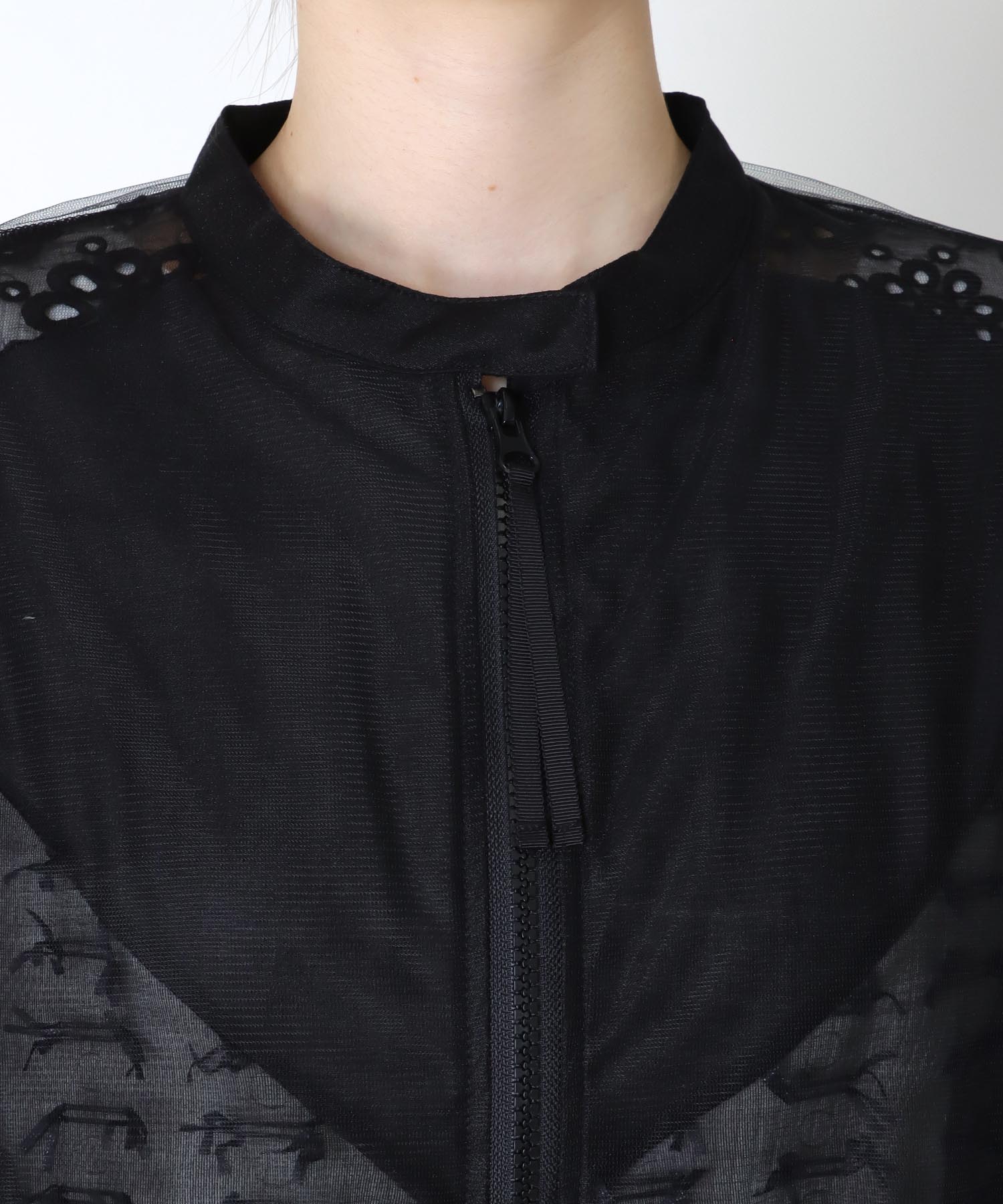 MIXシアーチュールブルゾン