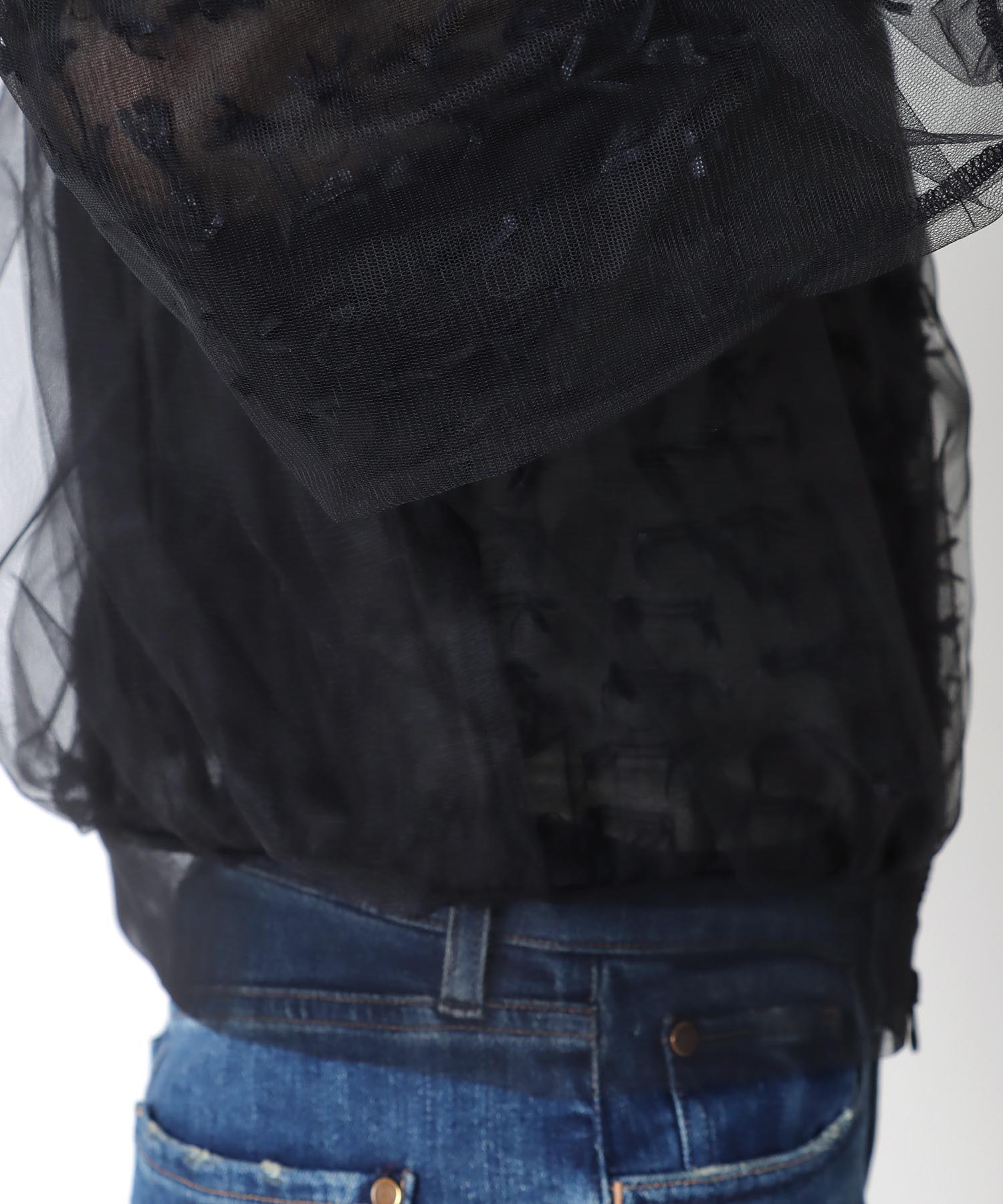 MIXシアーチュールブルゾン