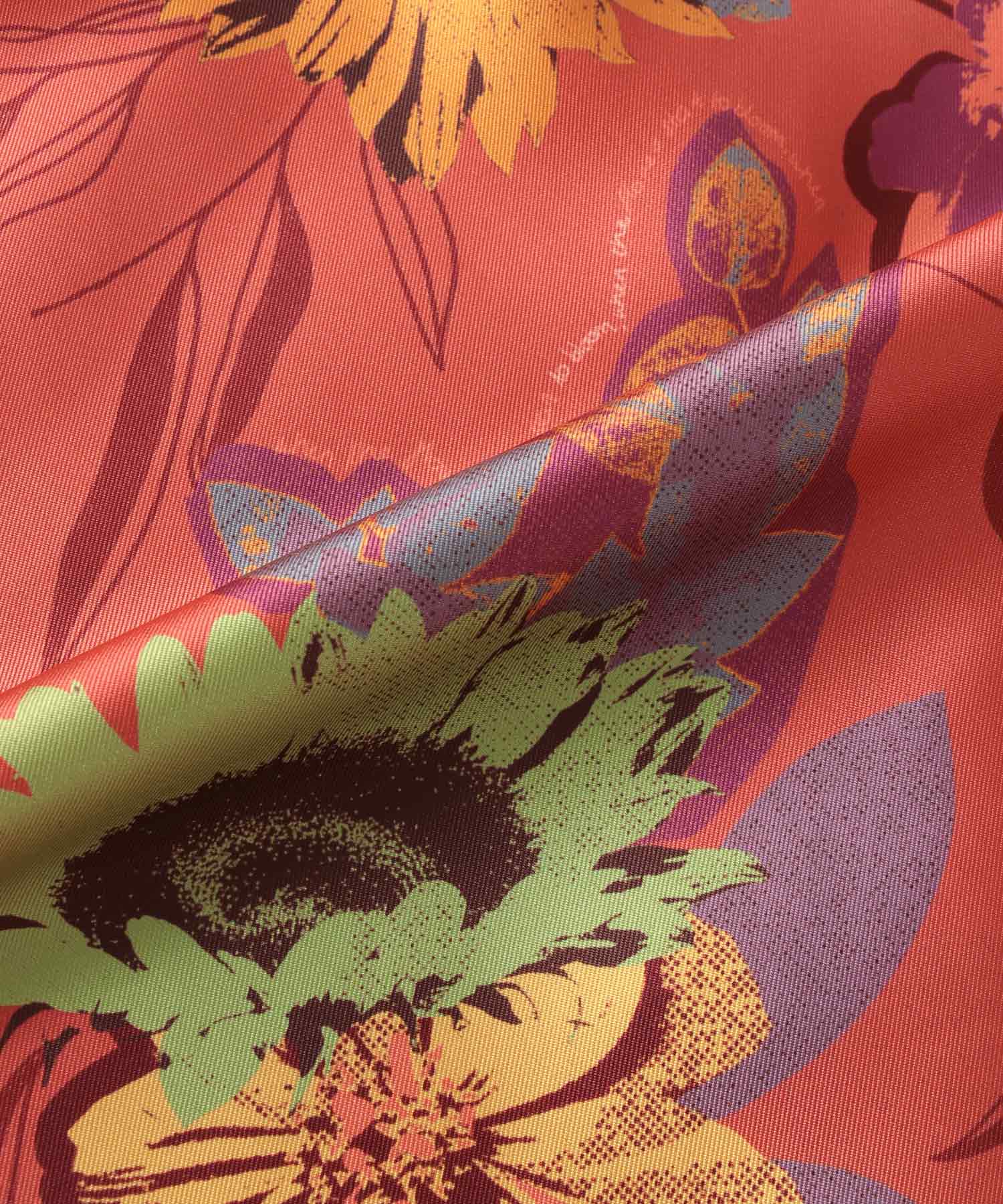 フラワープリントセミフレアスカート