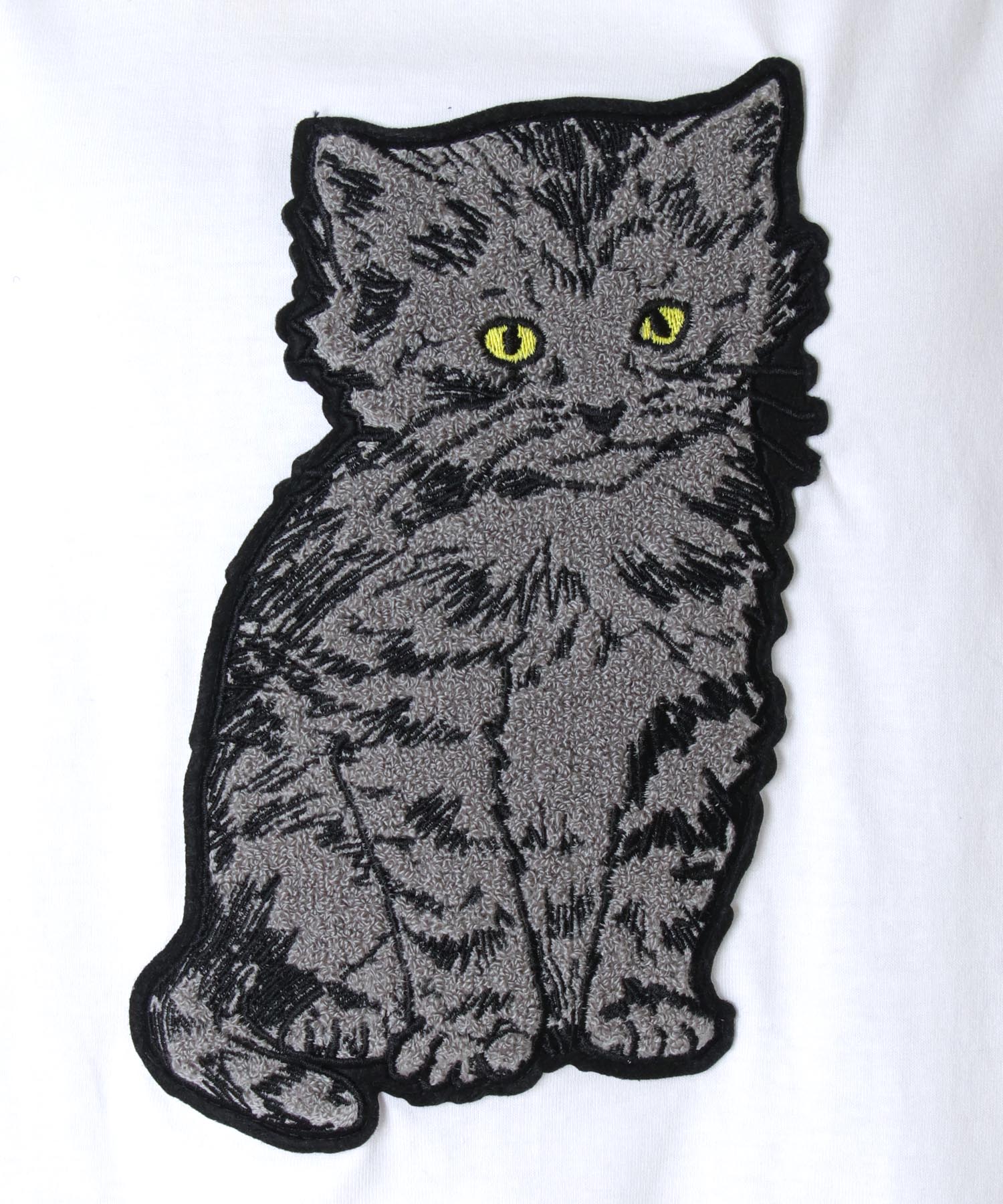 SIMEON FARRAR / CAT PATCH T-shirt