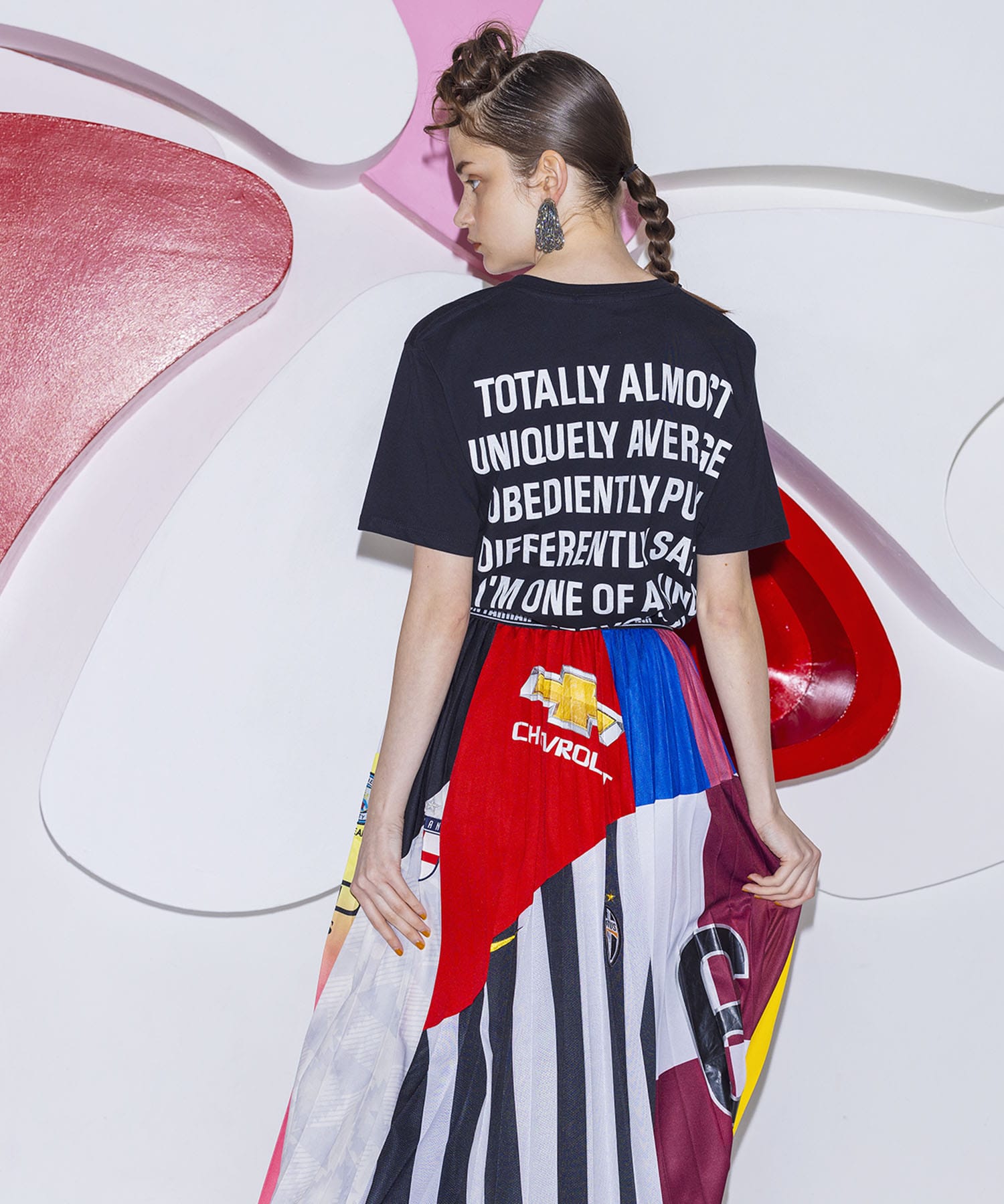 SIMEON FARRAR / CAT PATCH T-shirt