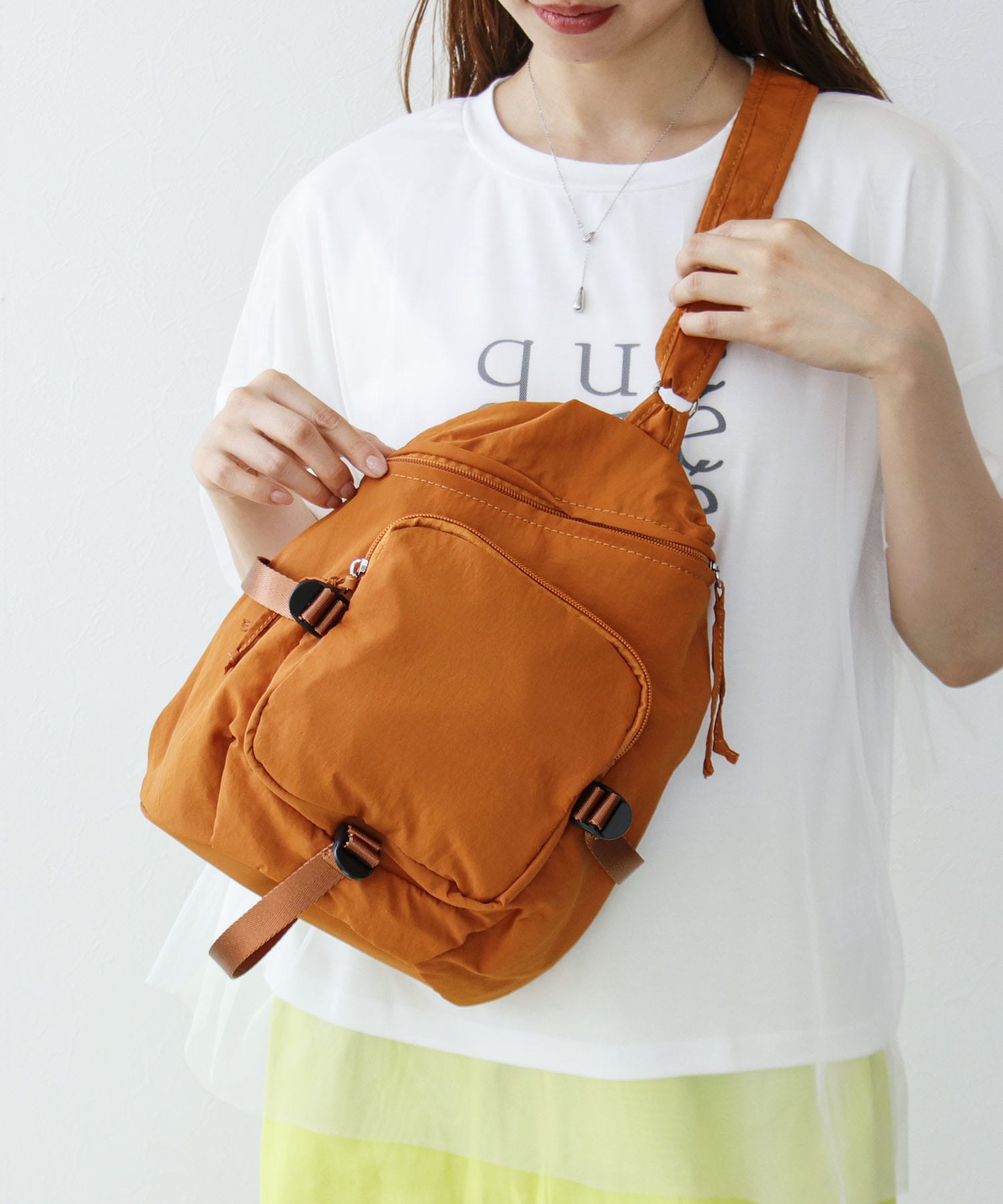 ベルトポケットストリングバッグ | AND ON JIONE STORE（アンドオン  