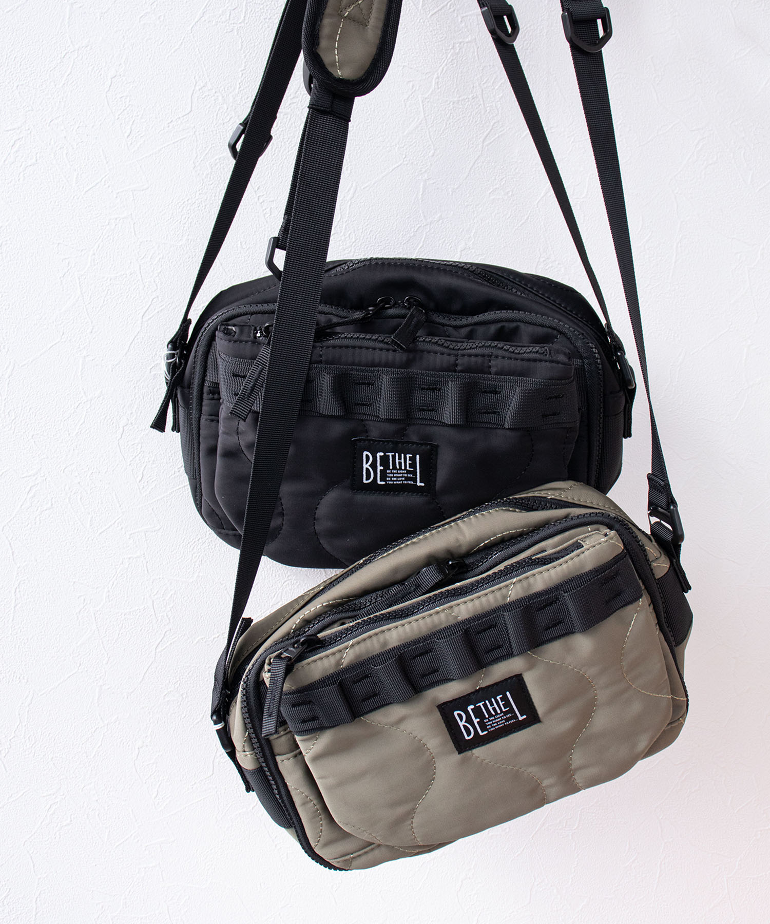 【BETHEL】3Way COMBINATION SQUARE BAG