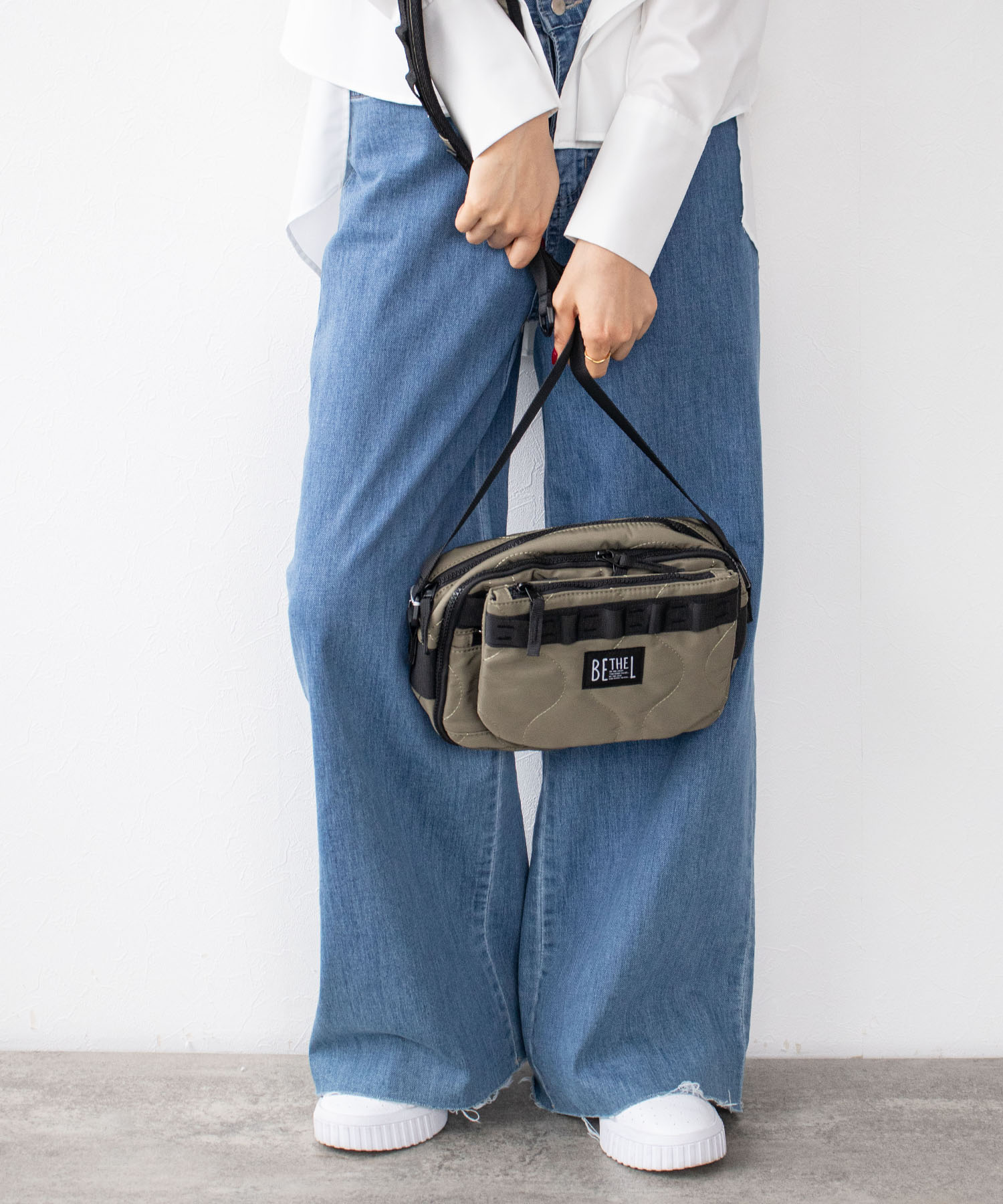 【BETHEL】3Way COMBINATION SQUARE BAG