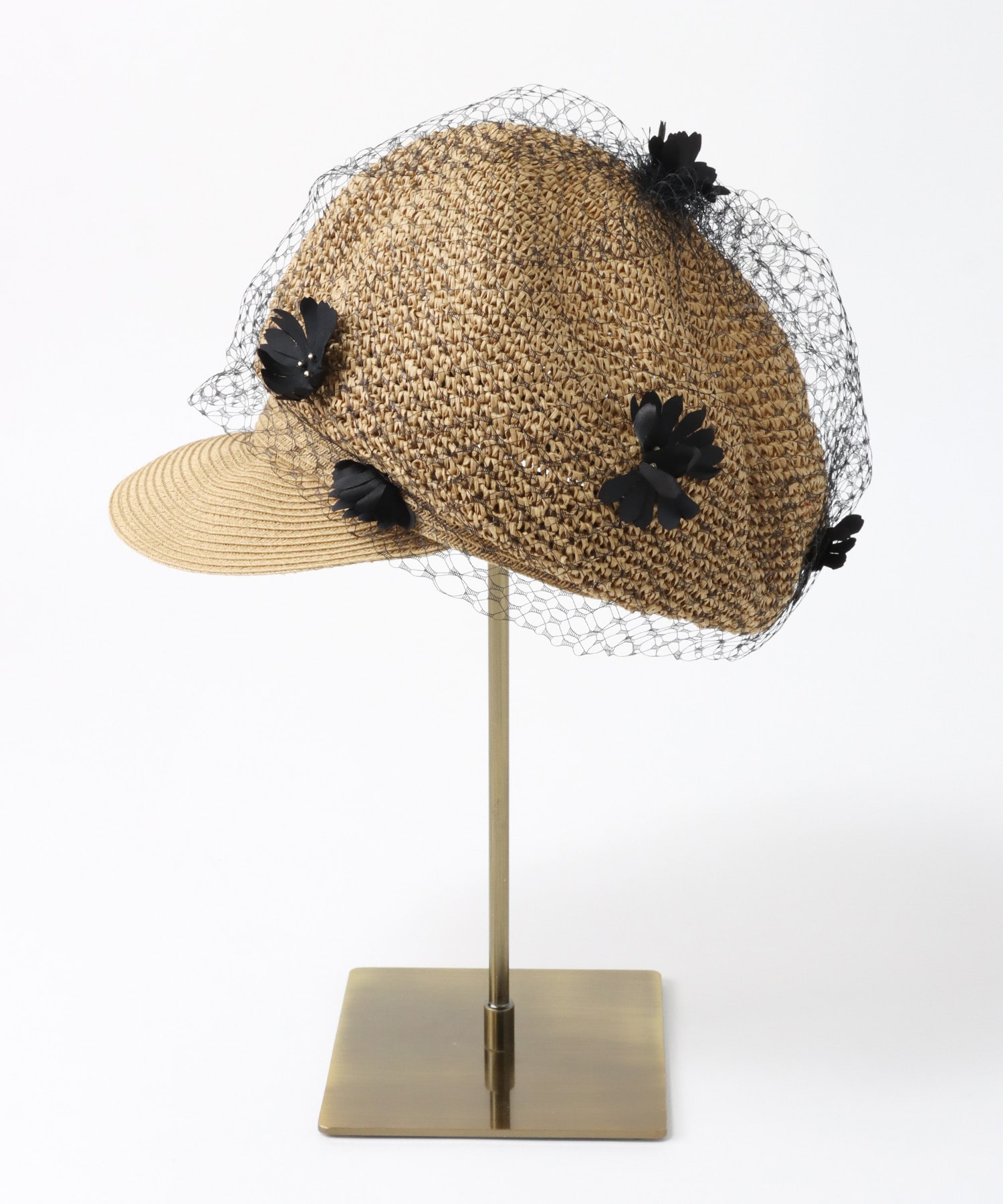 ฅ❤️ 猫　ねこ　パール　花　帽子クリップ　帽子ストラップ　帽子 ฅ❤️ 猫 ねこ パール 花 帽子クリップ 帽子ストラップ 帽子 ฅ❤️ 猫