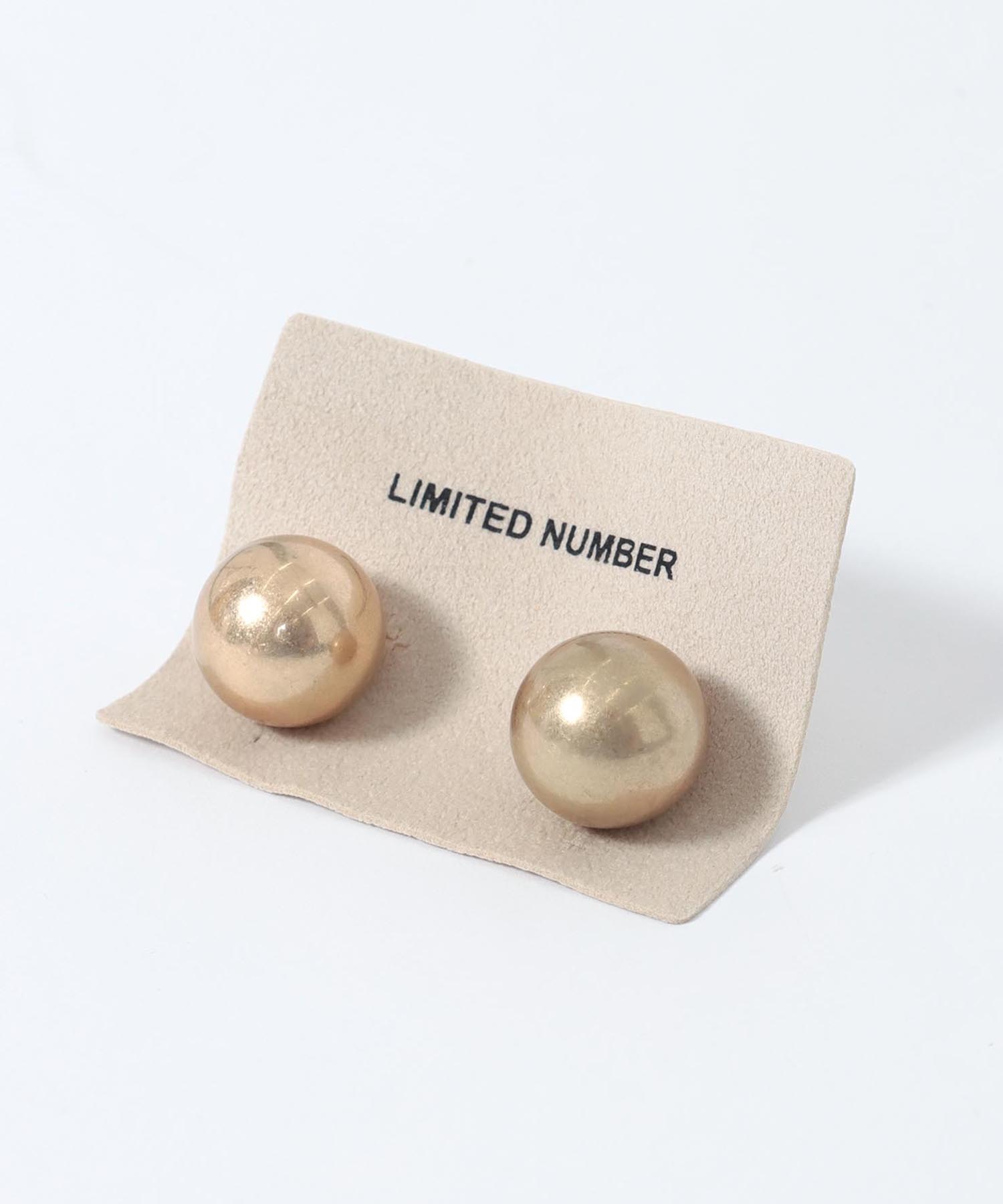 【LIMITED NUMBER】メタルボールピアス AND ON JIONE STORE（アンドオン）ジオン商事公式オンラインストア