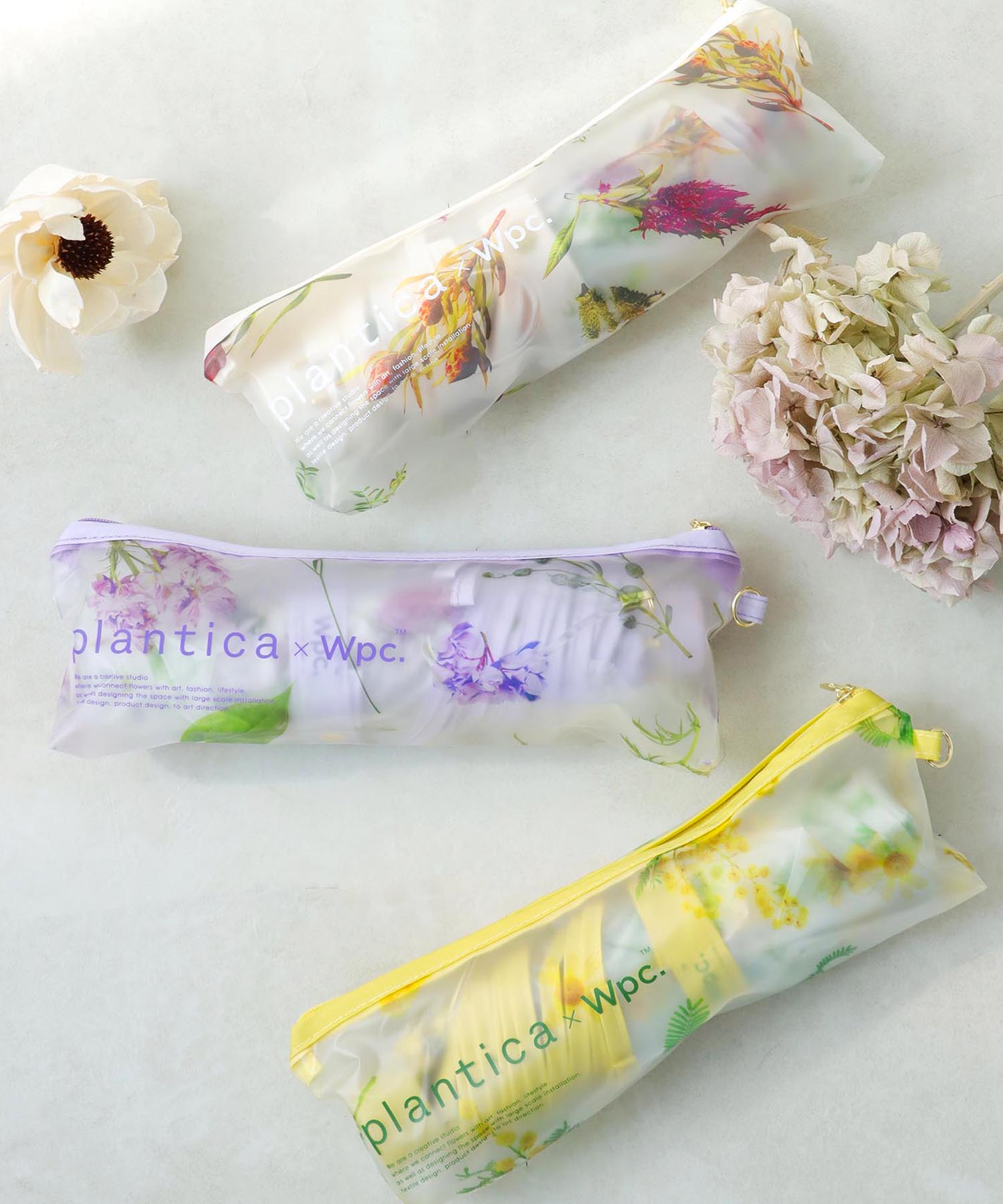 【Wpc.】FLOWER PLASTIC UMBRELLA mini