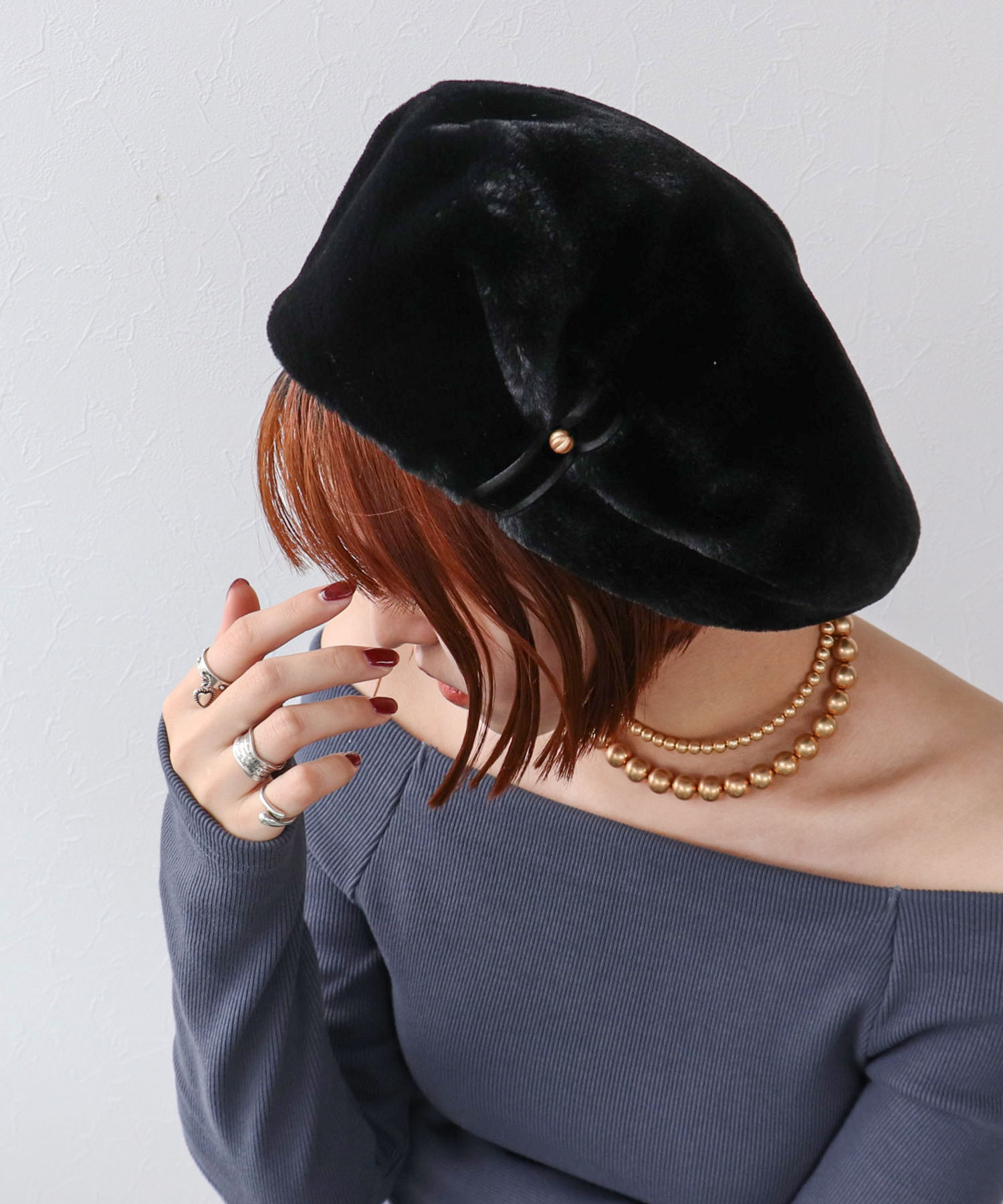 Barairo no boushi】とろみファーベレー | AND ON JIONE STORE