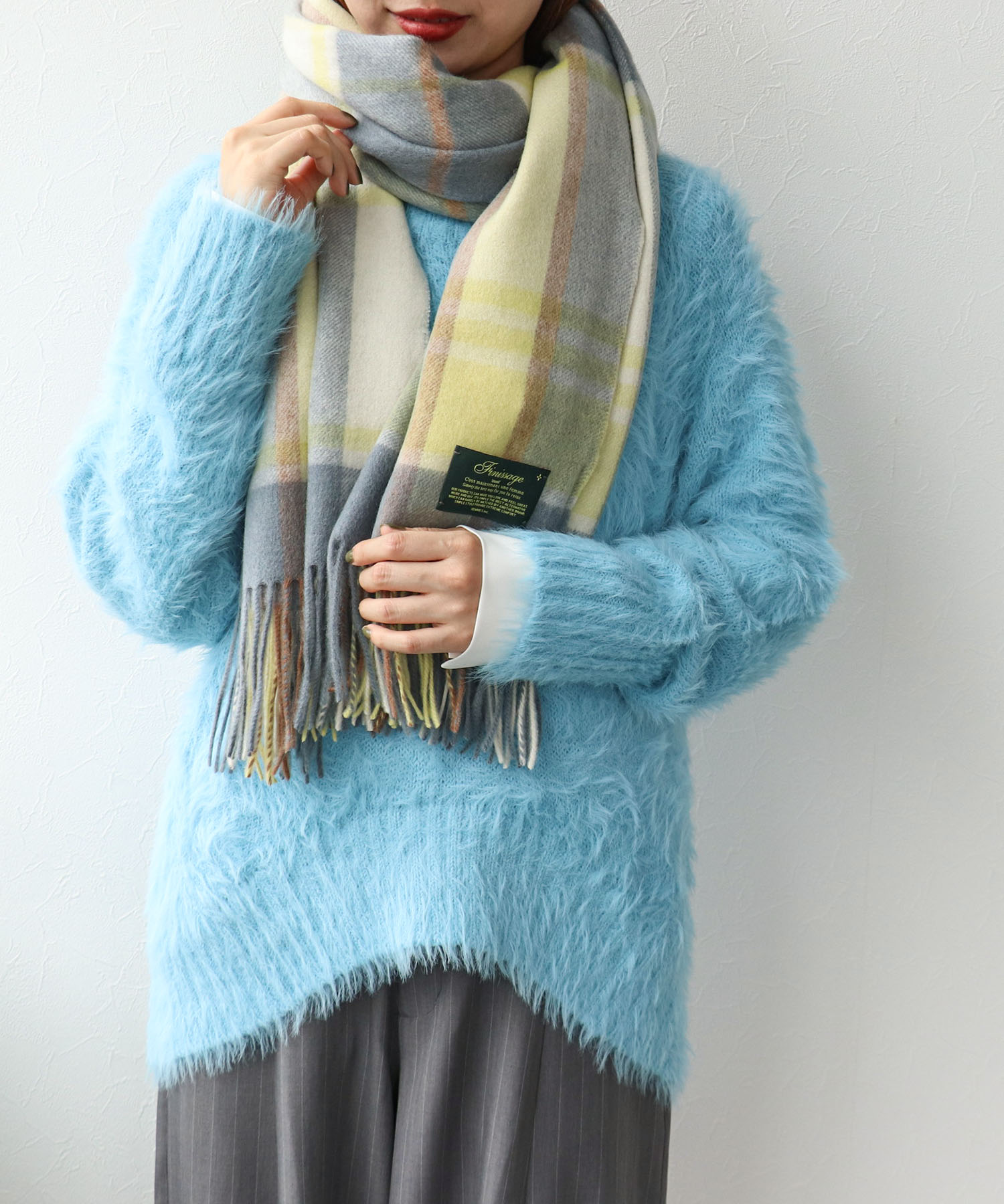 ストール THROW/スロー ALEX スクエアストール ピン付き レディース : 87426005 : ZOZOTOWN Yahoo!店 - 通販  - Yahoo!ショッピング