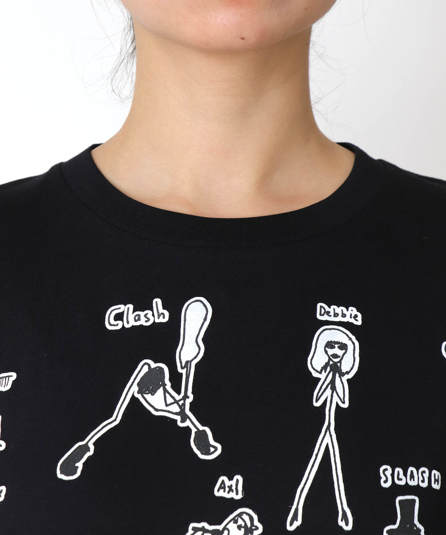 【BLACK SCORE】STICKMEN ユニセックスTシャツ