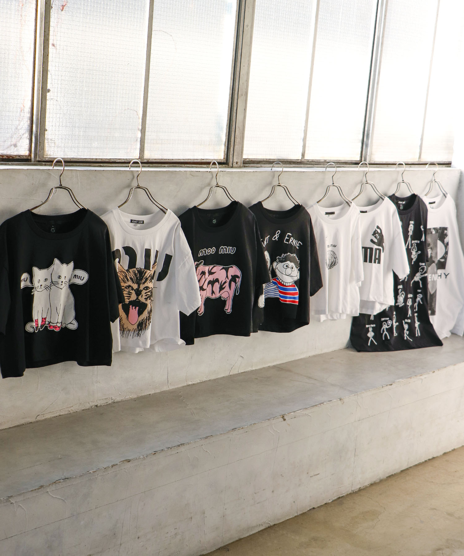 【BLACK SCORE】STICKMEN ユニセックスTシャツ