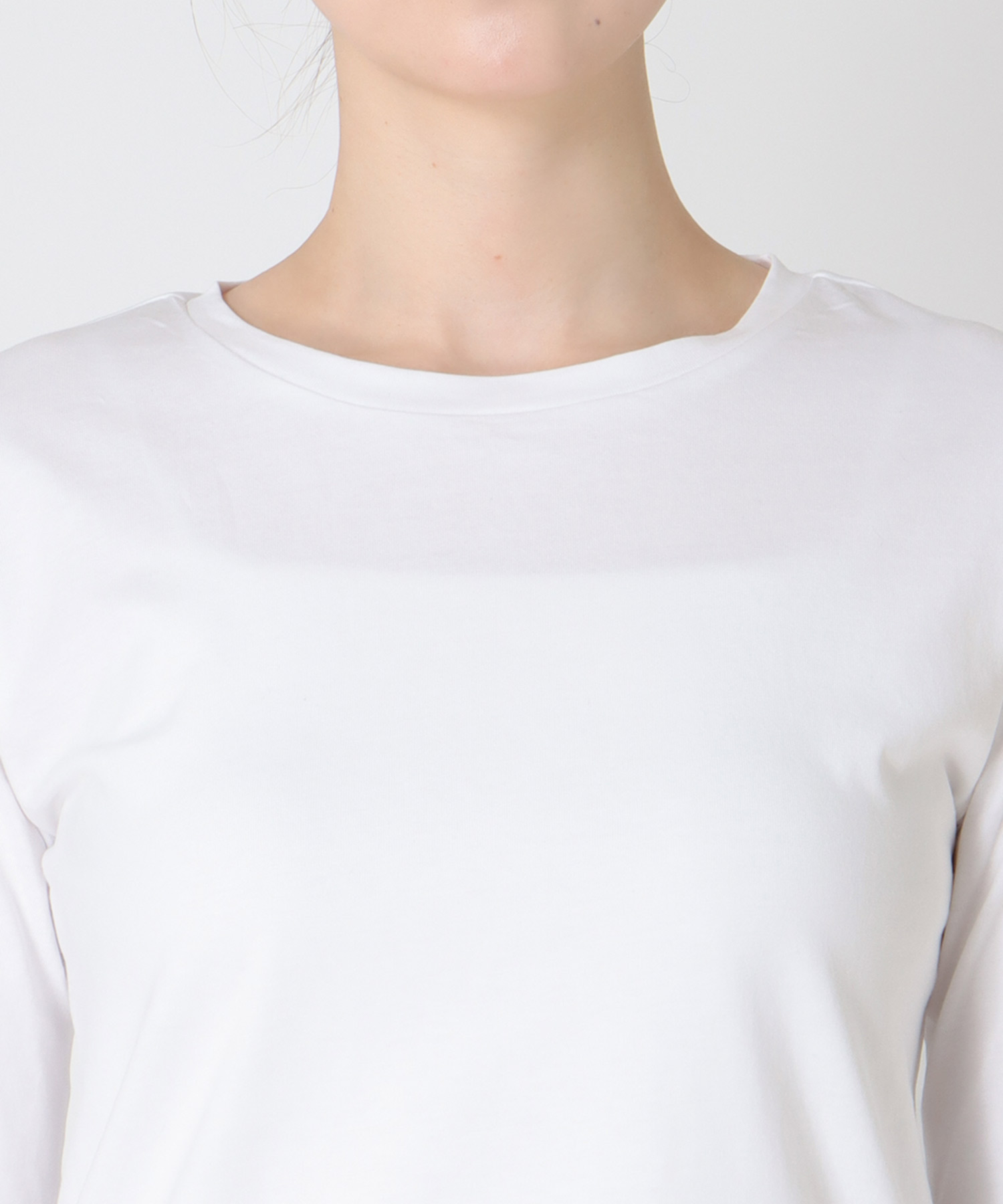 チュールカフスコンパクトTシャツ