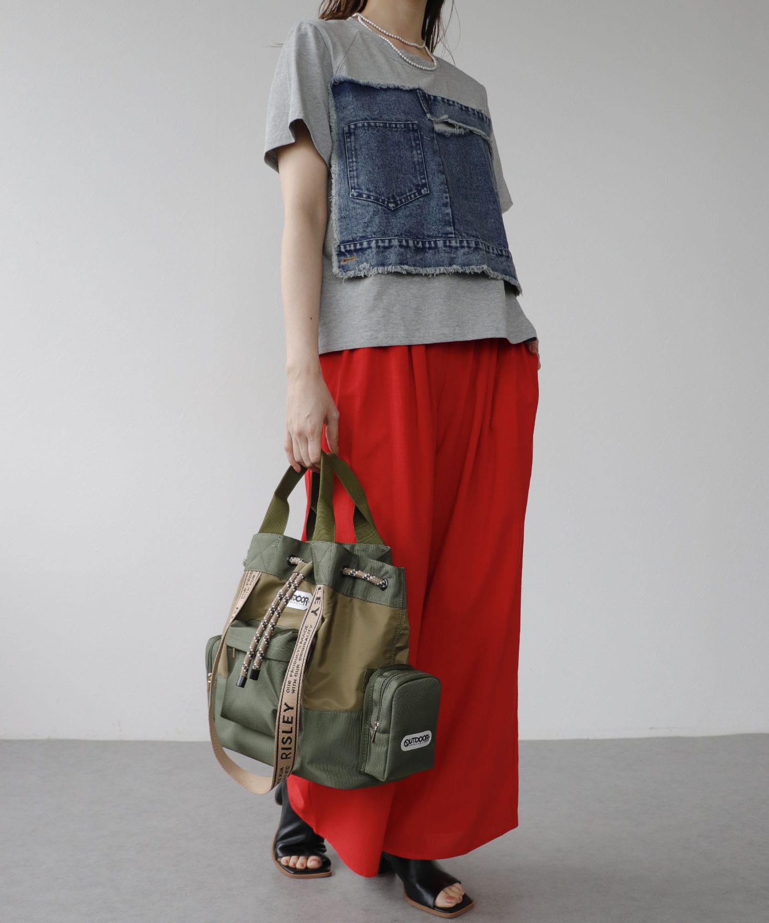 【RISLEY×OUTDOOR PRODUCT】ダブルハンドルトート